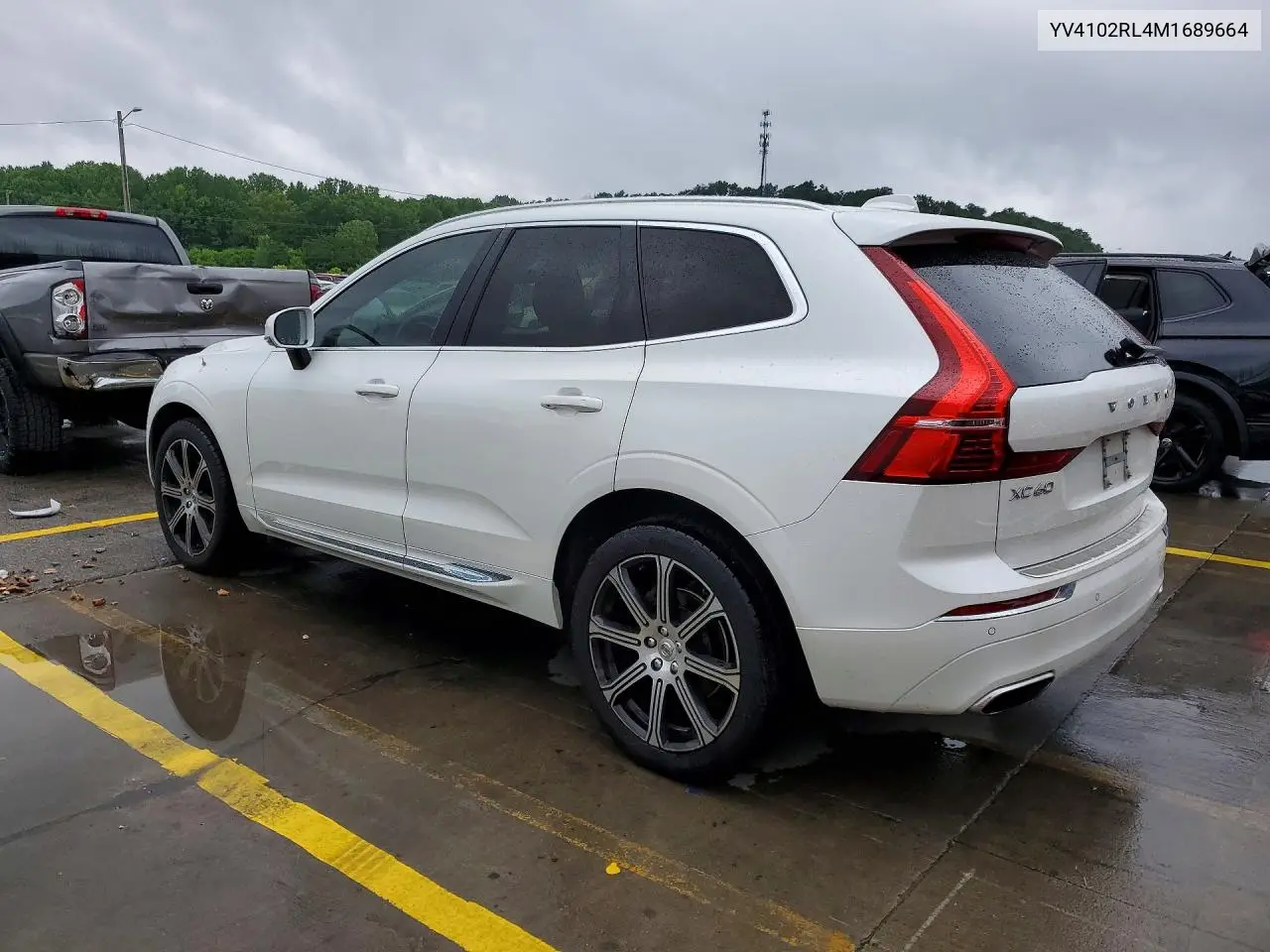 2021 Volvo Xc60 T5 Inscription VIN: YV4102RL4M1689664 Lot: 56302576