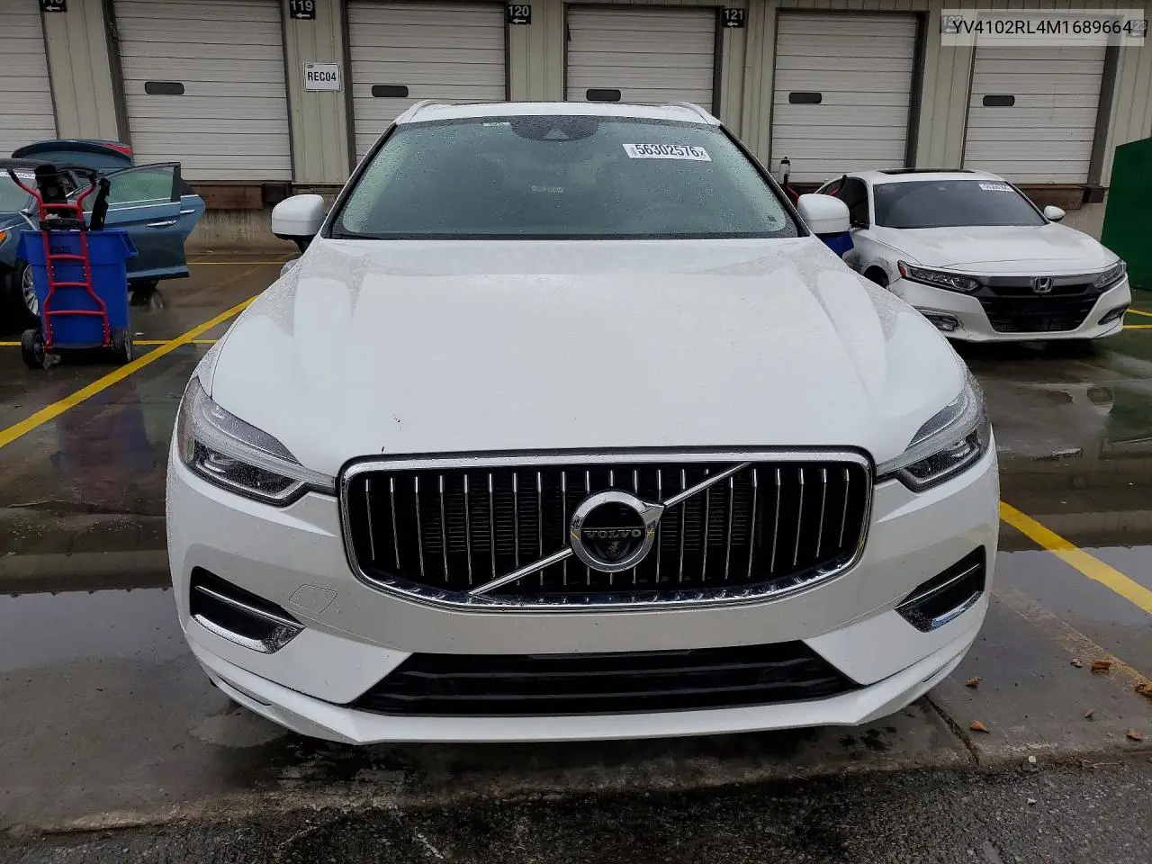 2021 Volvo Xc60 T5 Inscription VIN: YV4102RL4M1689664 Lot: 56302576