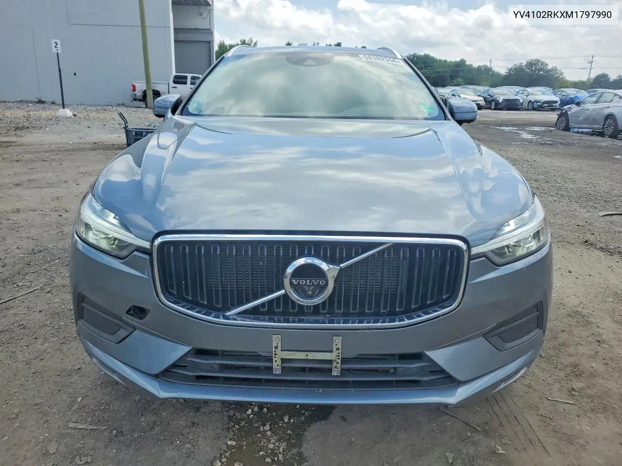 2021 Volvo Xc60 T5 Momentum VIN: YV4102RKXM1797990 Lot: 58382556