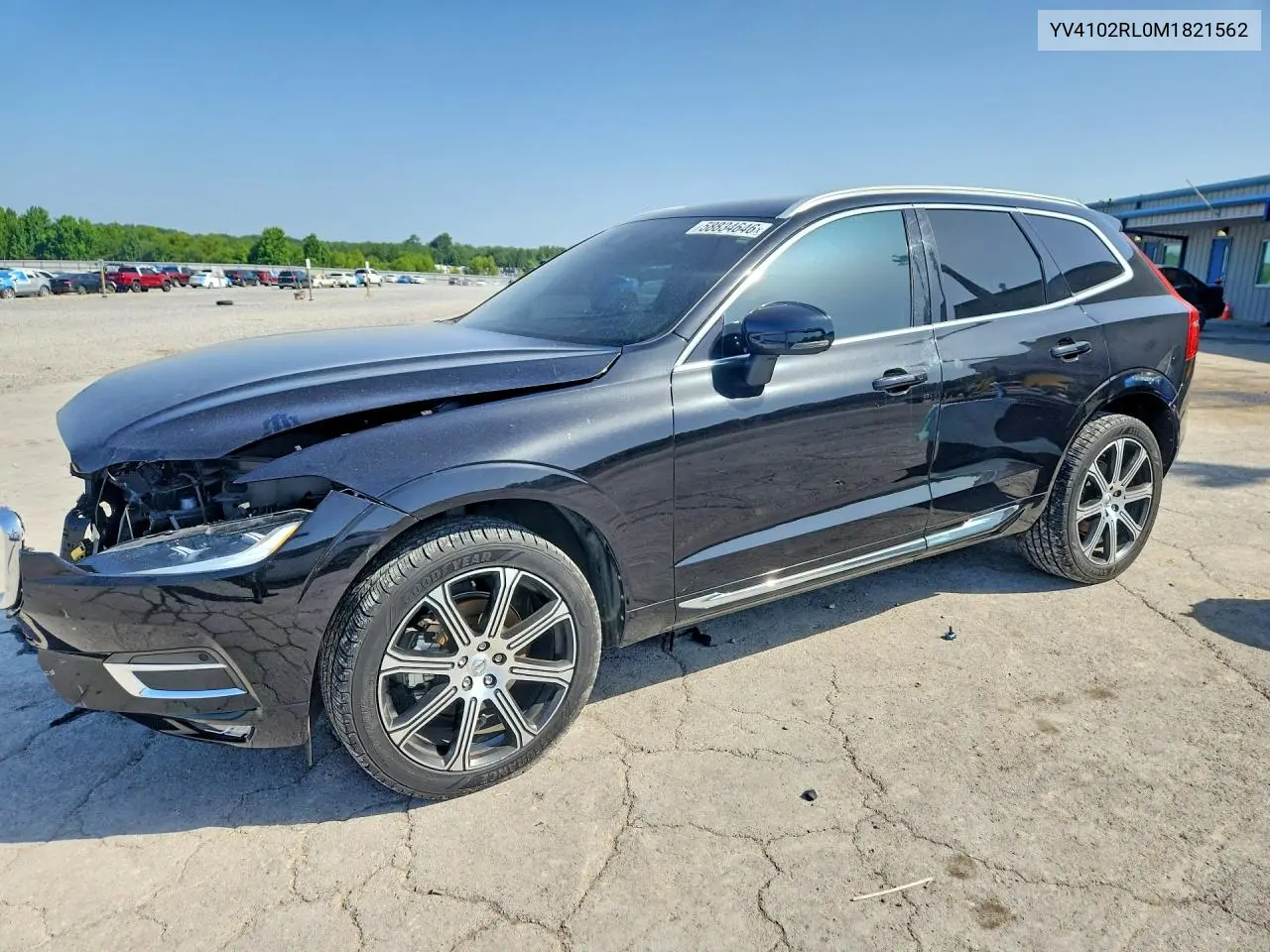 2021 Volvo Xc60 T5 Inscription VIN: YV4102RL0M1821562 Lot: 58834646