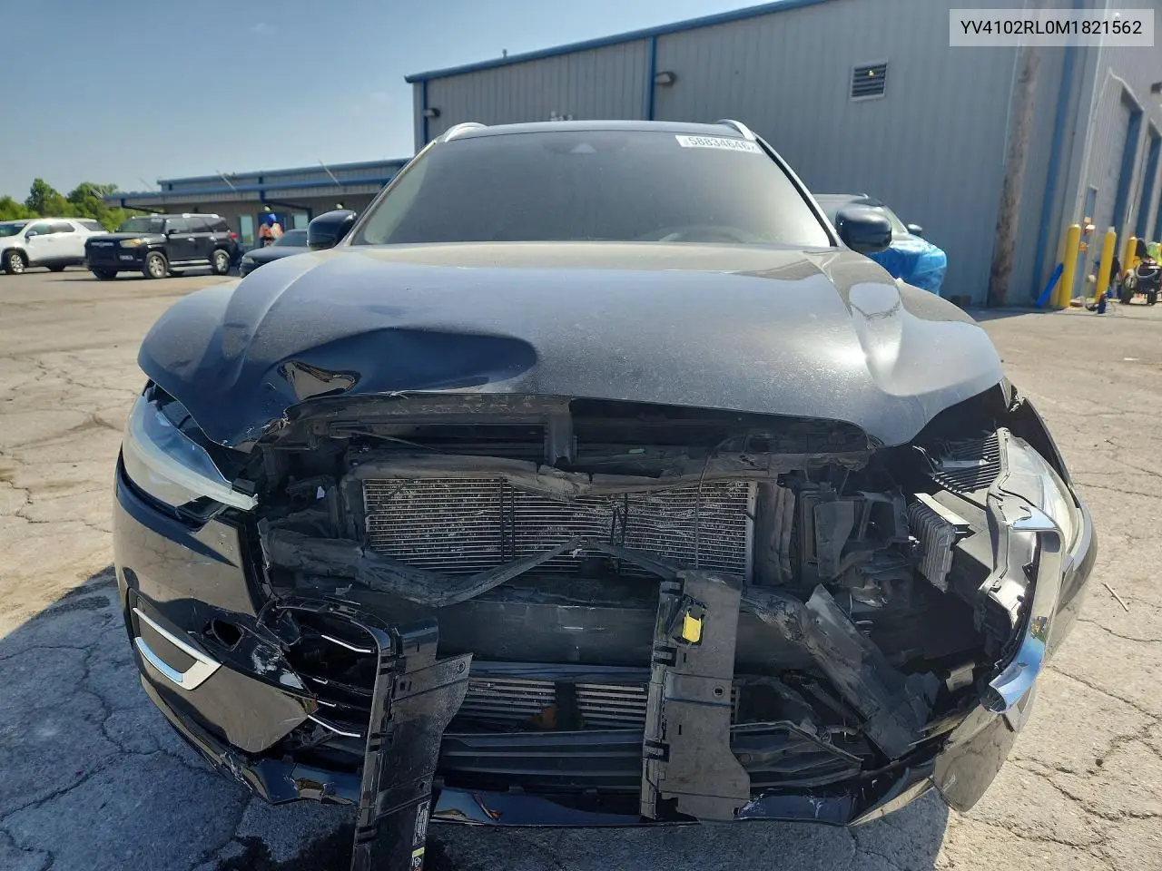 2021 Volvo Xc60 T5 Inscription VIN: YV4102RL0M1821562 Lot: 58834646