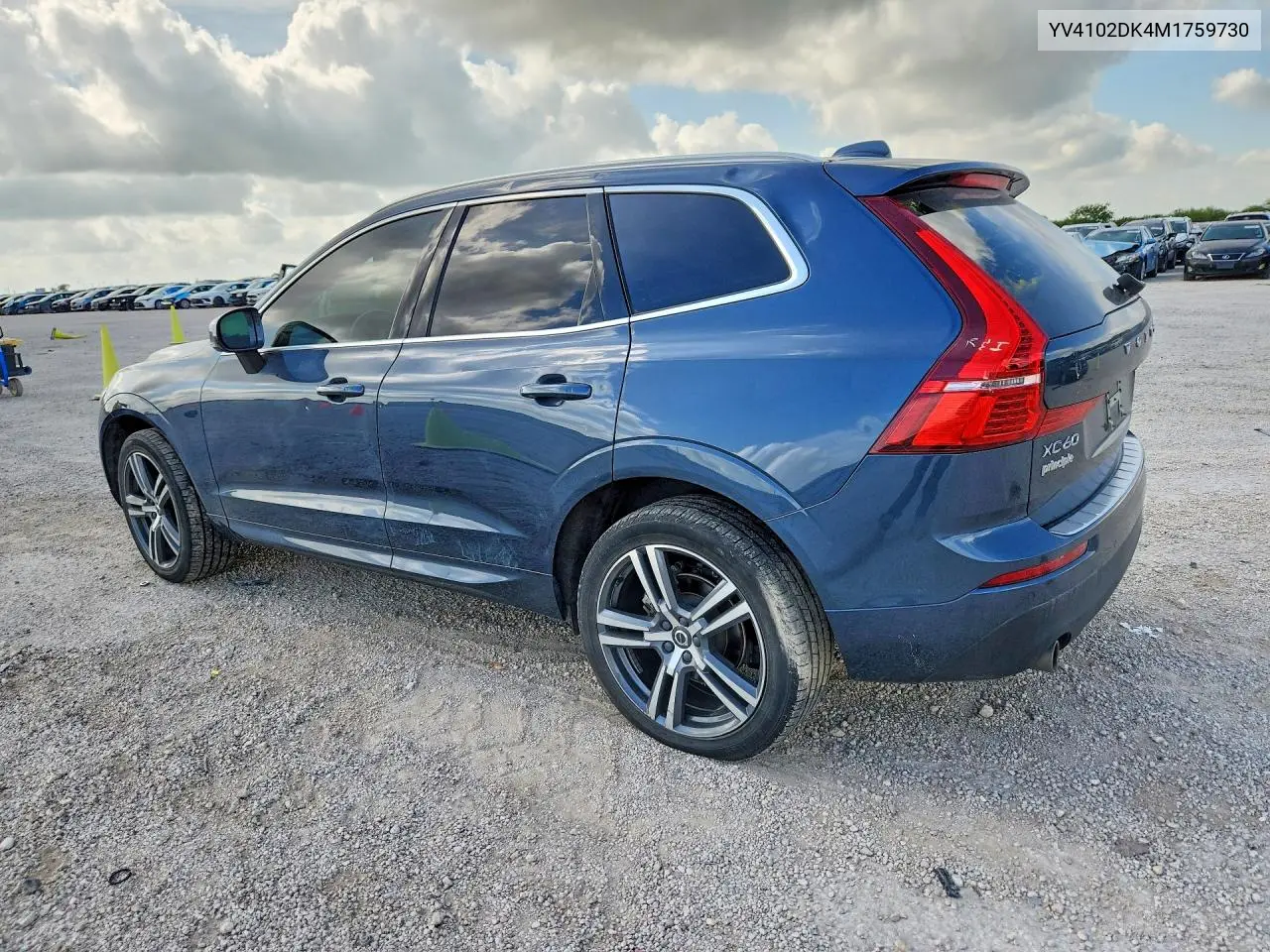 2021 Volvo Xc60 T5 Momentum VIN: YV4102DK4M1759730 Lot: 59155096