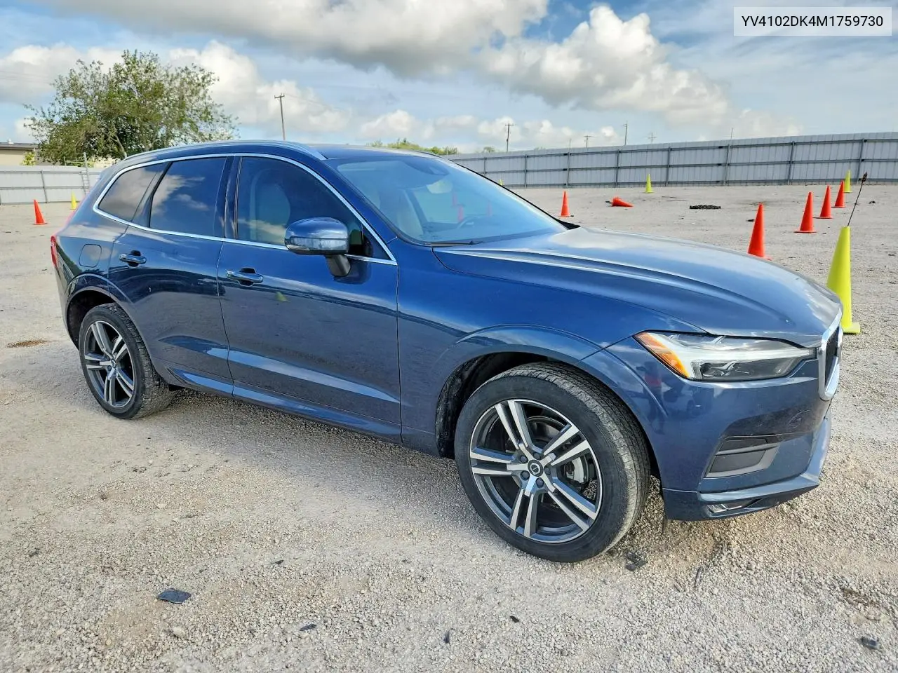 2021 Volvo Xc60 T5 Momentum VIN: YV4102DK4M1759730 Lot: 59155096