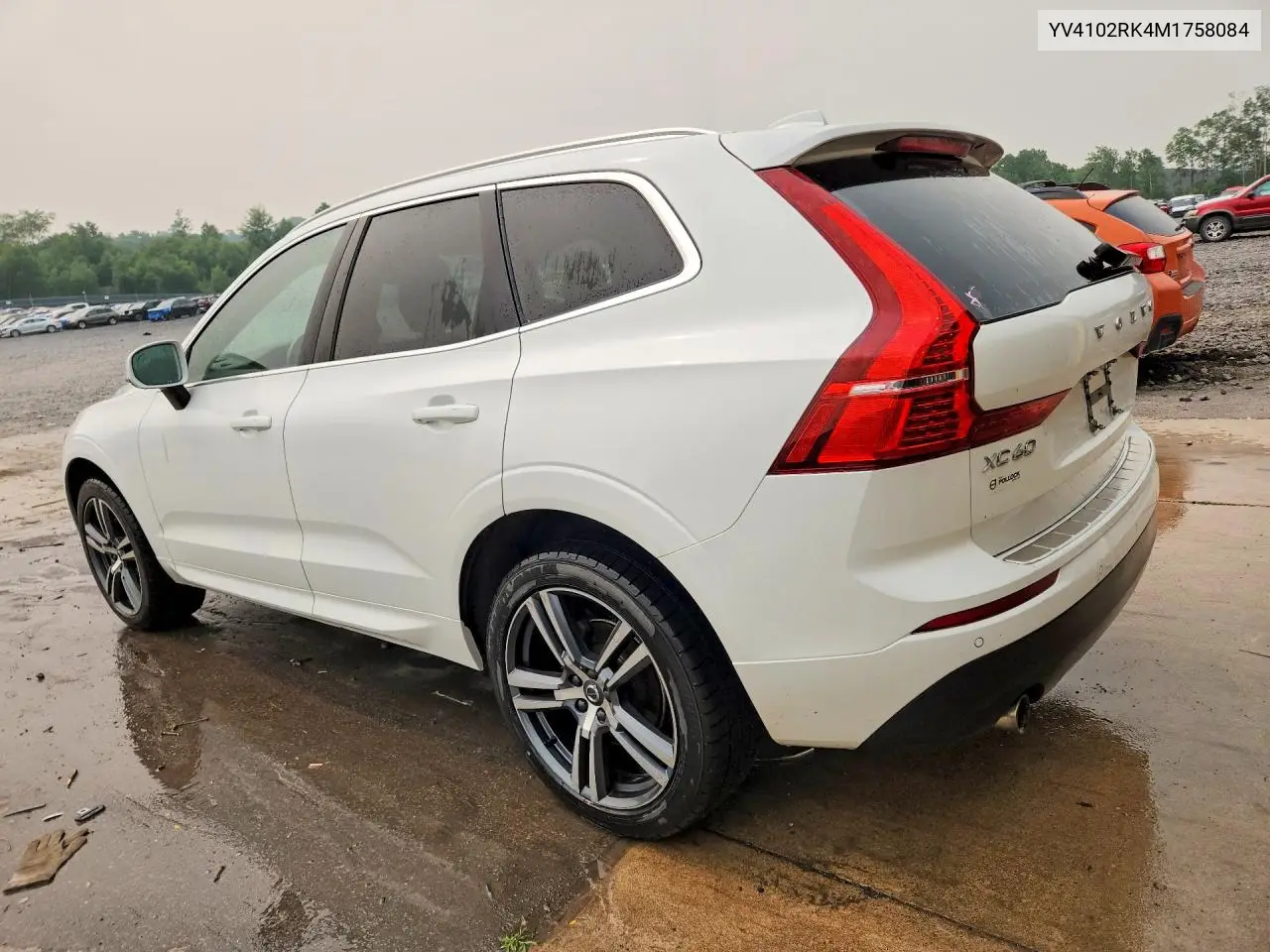 2021 Volvo Xc60 T5 Momentum VIN: YV4102RK4M1758084 Lot: 59999176