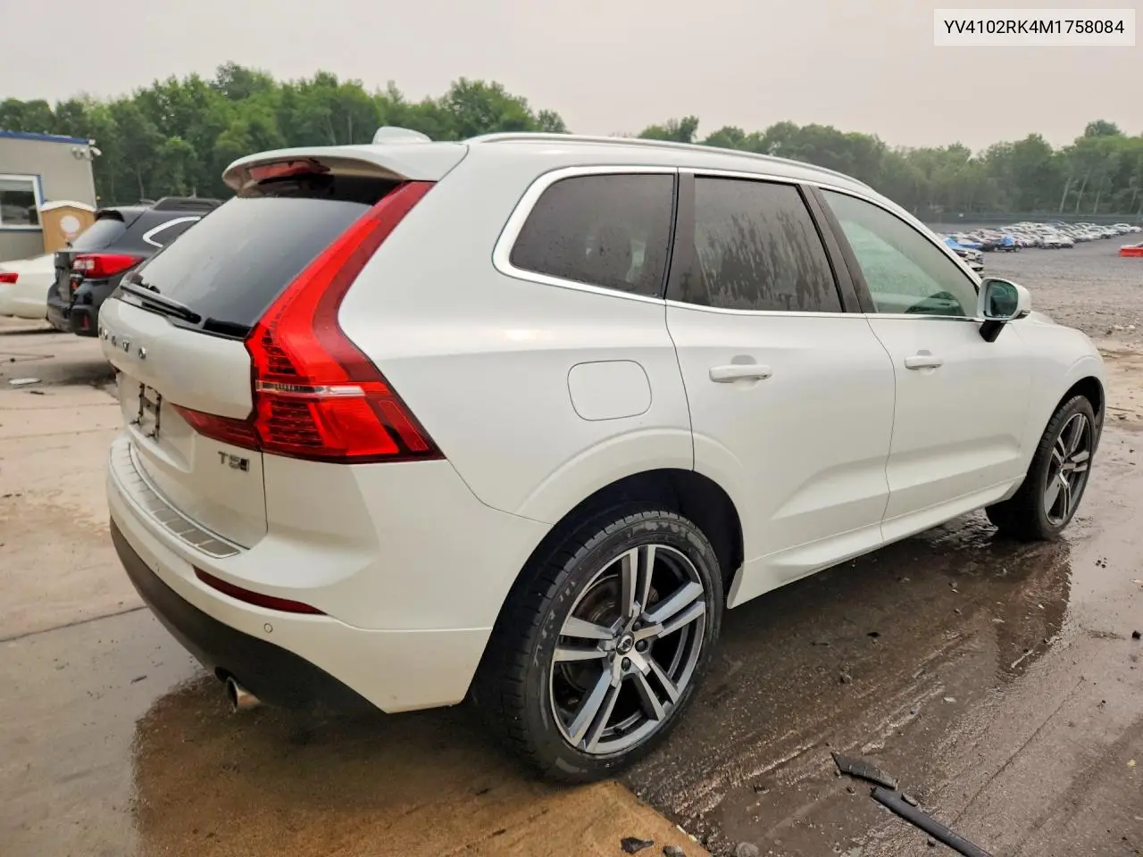 2021 Volvo Xc60 T5 Momentum VIN: YV4102RK4M1758084 Lot: 59999176