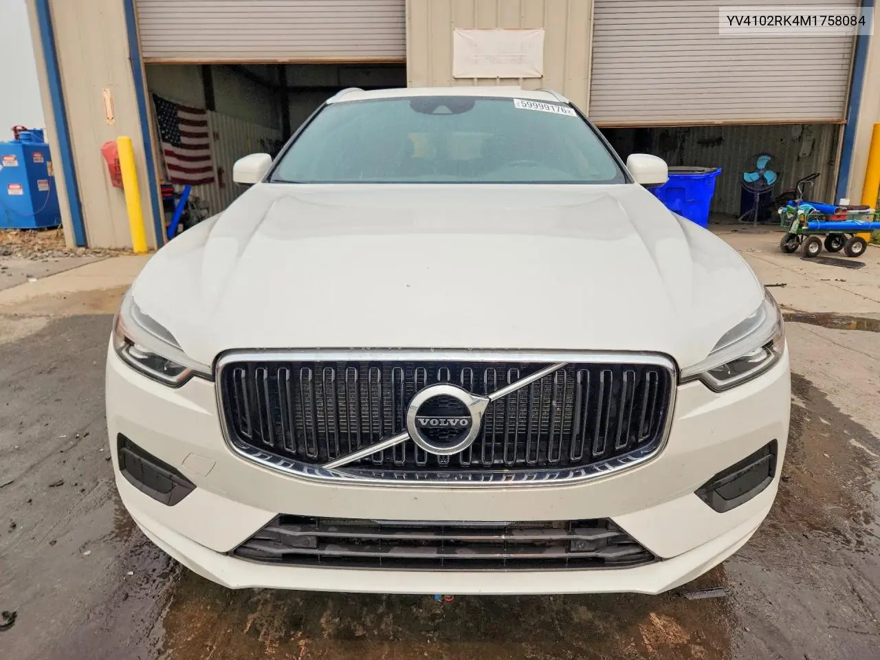 2021 Volvo Xc60 T5 Momentum VIN: YV4102RK4M1758084 Lot: 59999176