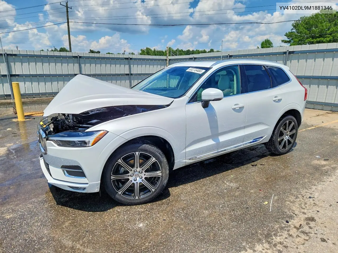2021 Volvo Xc60 T5 Inscription VIN: YV4102DL9M1881346 Lot: 60276466
