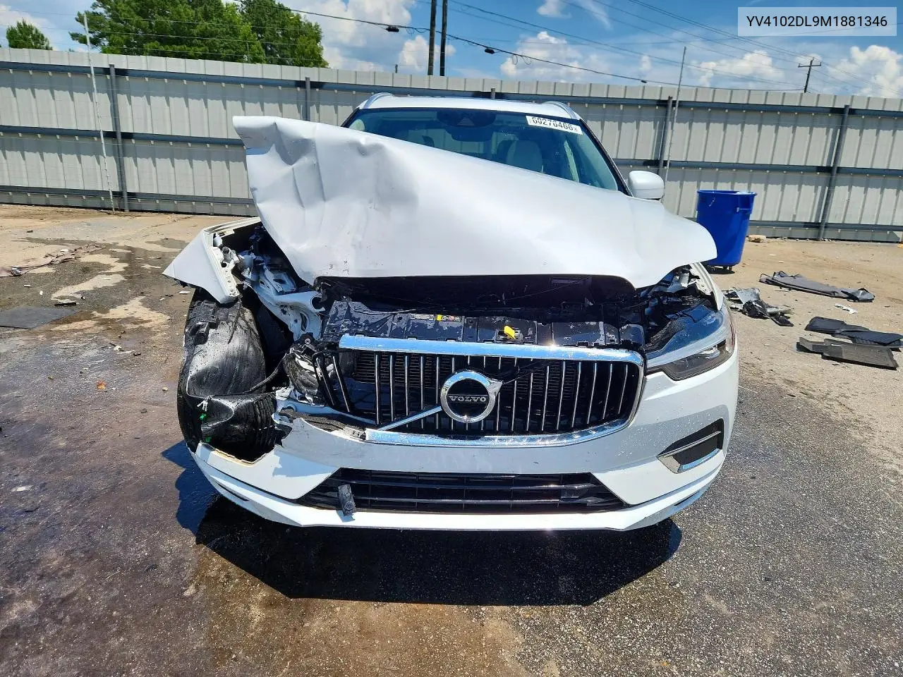 2021 Volvo Xc60 T5 Inscription VIN: YV4102DL9M1881346 Lot: 60276466