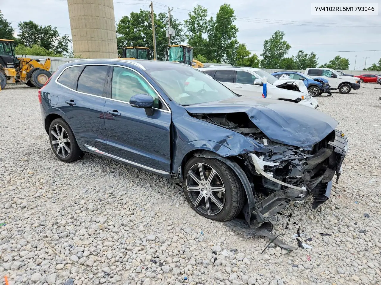 2021 Volvo Xc60 T5 Inscription VIN: YV4102RL5M1793046 Lot: 60419226