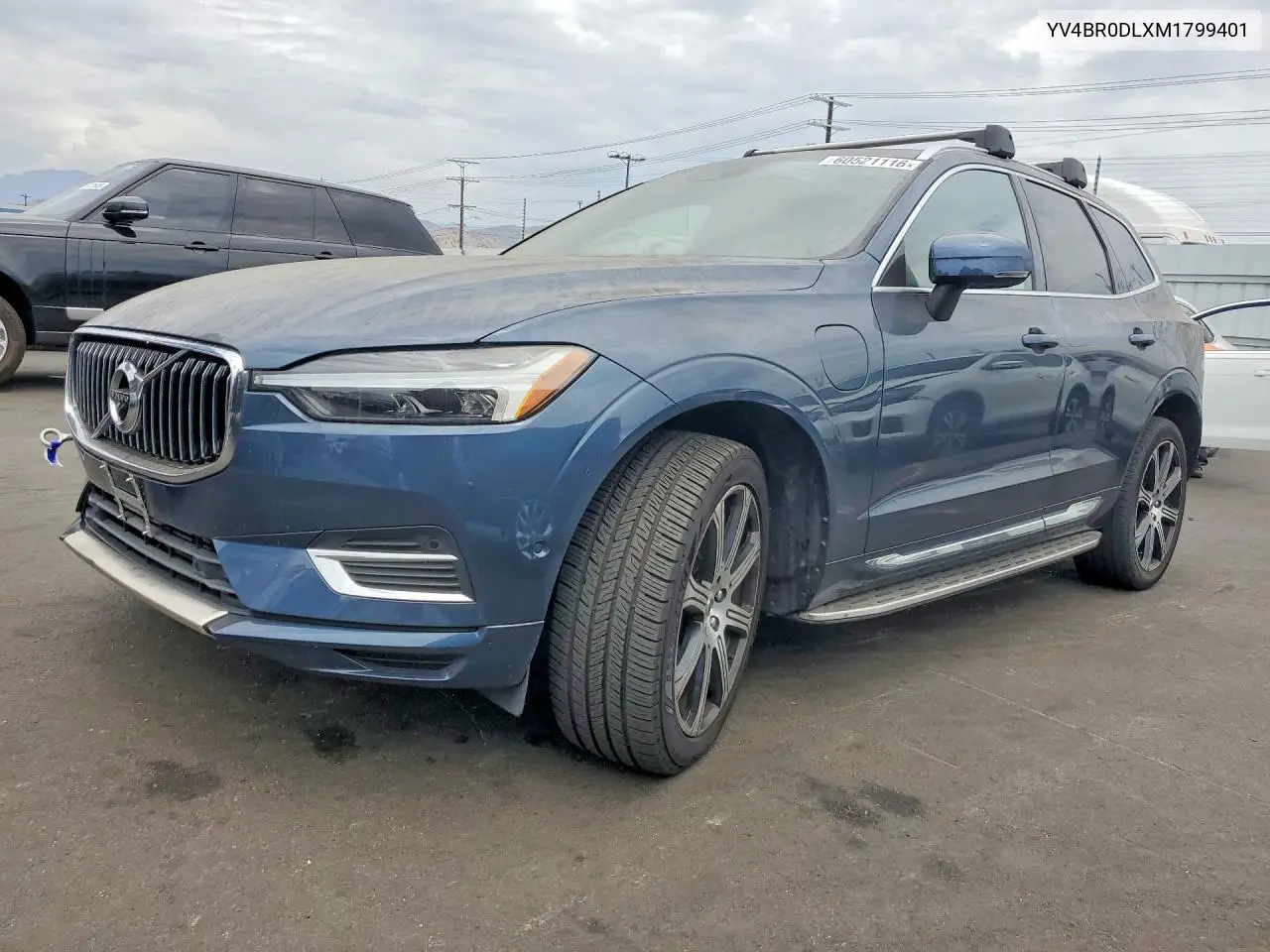 2021 Volvo Xc60 T8 Recharge Inscription VIN: YV4BR0DLXM1799401 Lot: 60521116