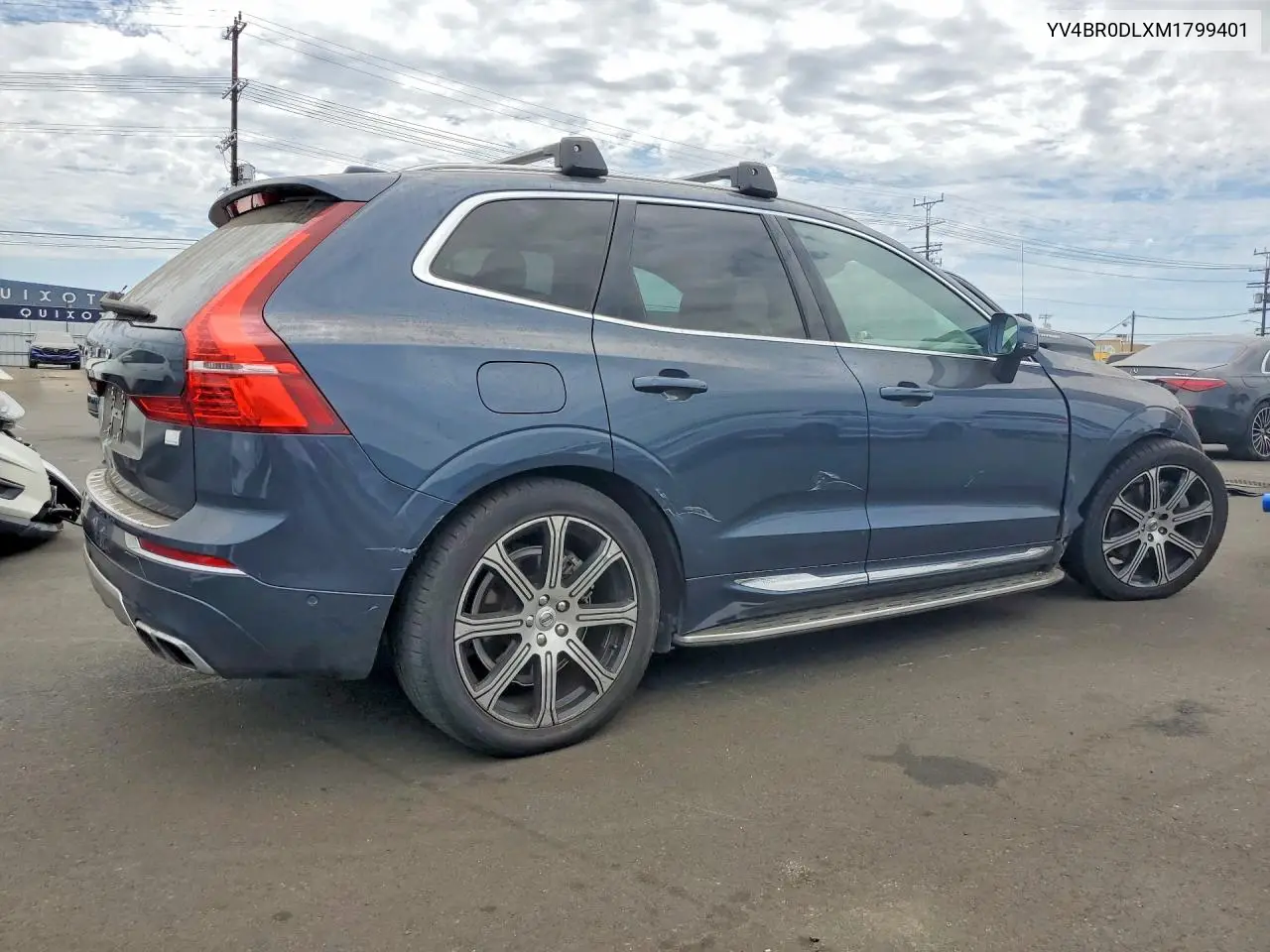 2021 Volvo Xc60 T8 Recharge Inscription VIN: YV4BR0DLXM1799401 Lot: 60521116