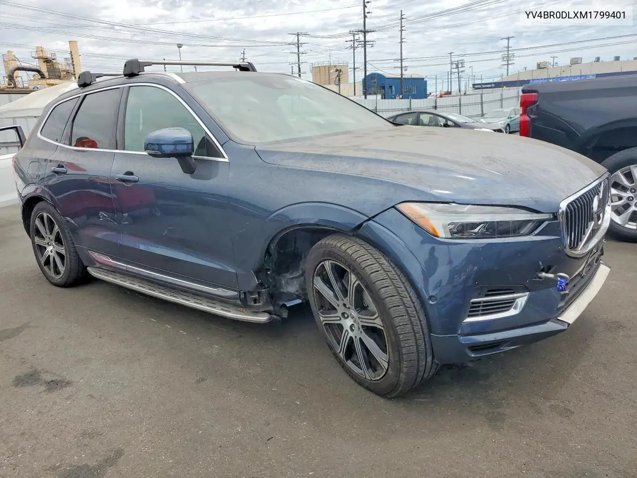 2021 Volvo Xc60 T8 Recharge Inscription VIN: YV4BR0DLXM1799401 Lot: 60521116