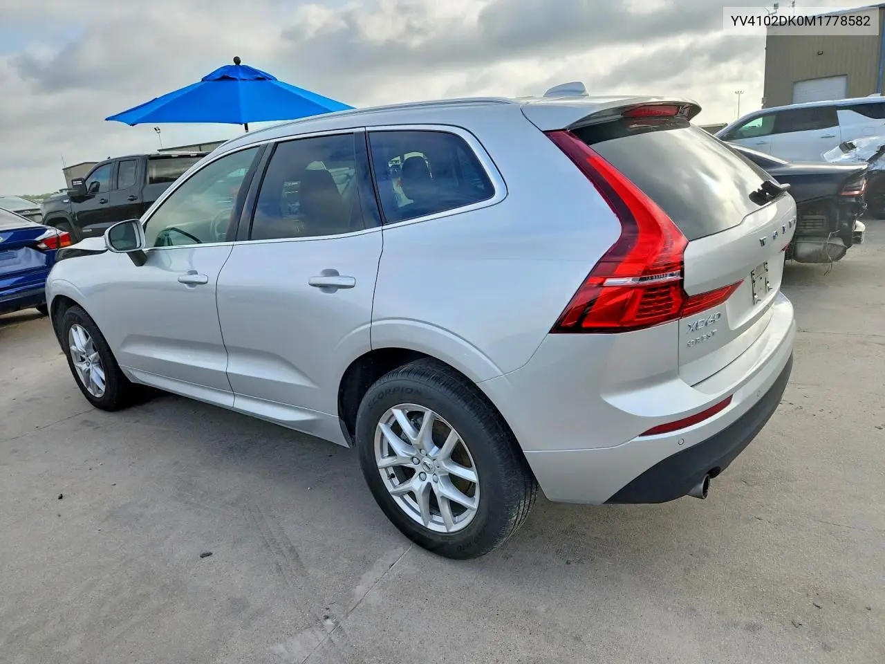 2021 Volvo Xc60 T5 Momentum VIN: YV4102DK0M1778582 Lot: 61720186