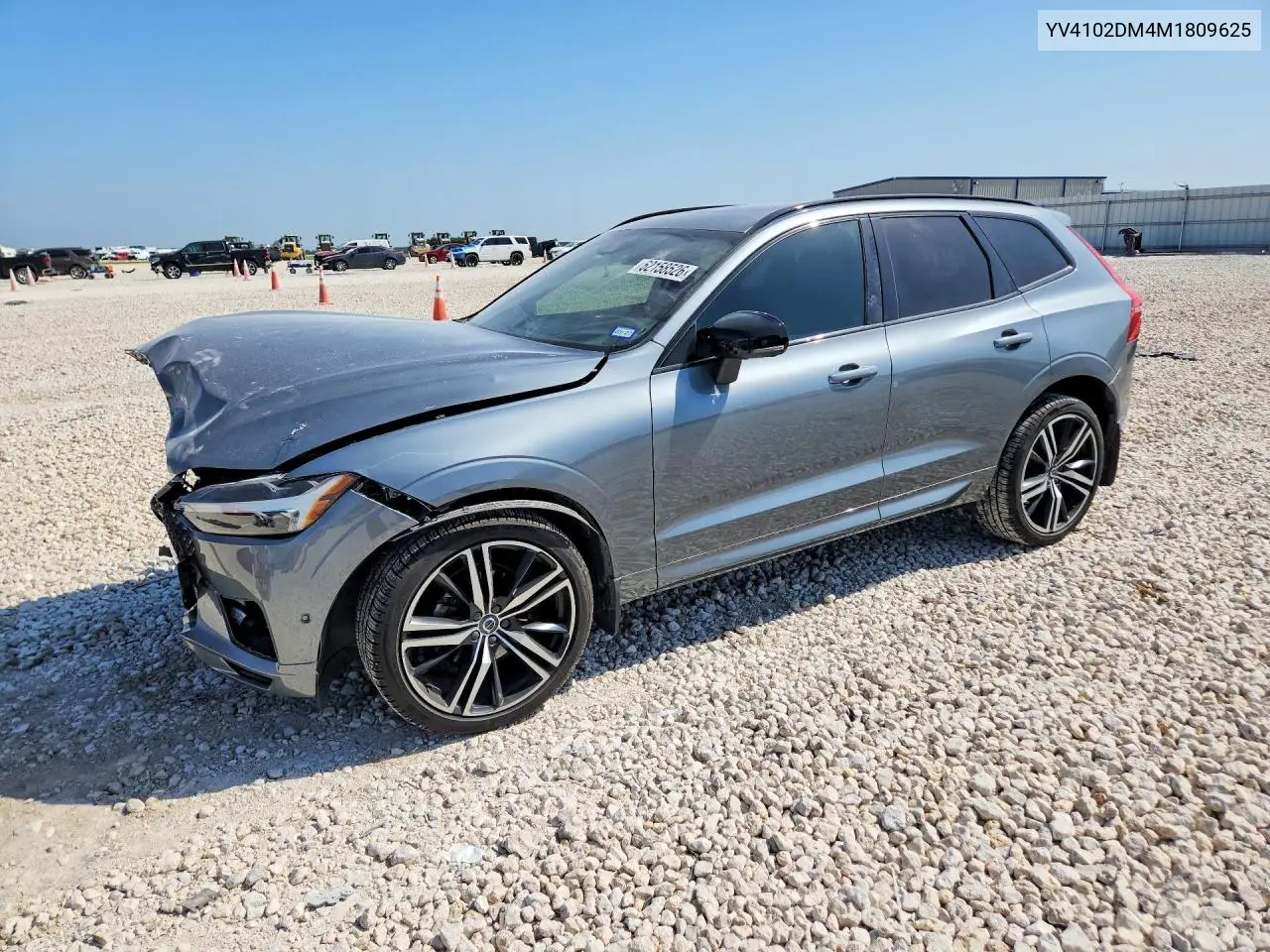 2021 Volvo Xc60 T5 R-Design VIN: YV4102DM4M1809625 Lot: 62158526