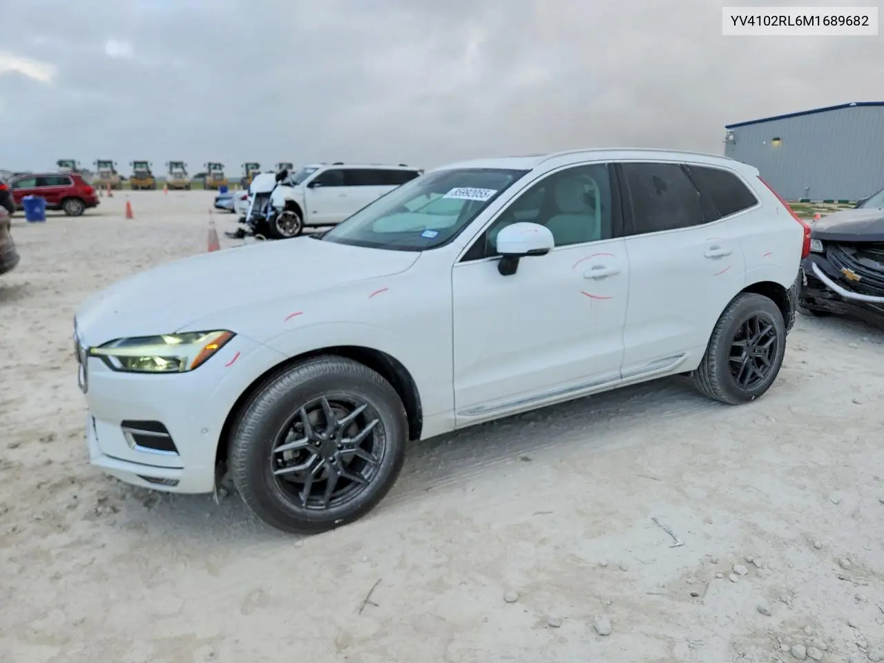 2021 Volvo Xc60 T5 Inscription VIN: YV4102RL6M1689682 Lot: 85992055