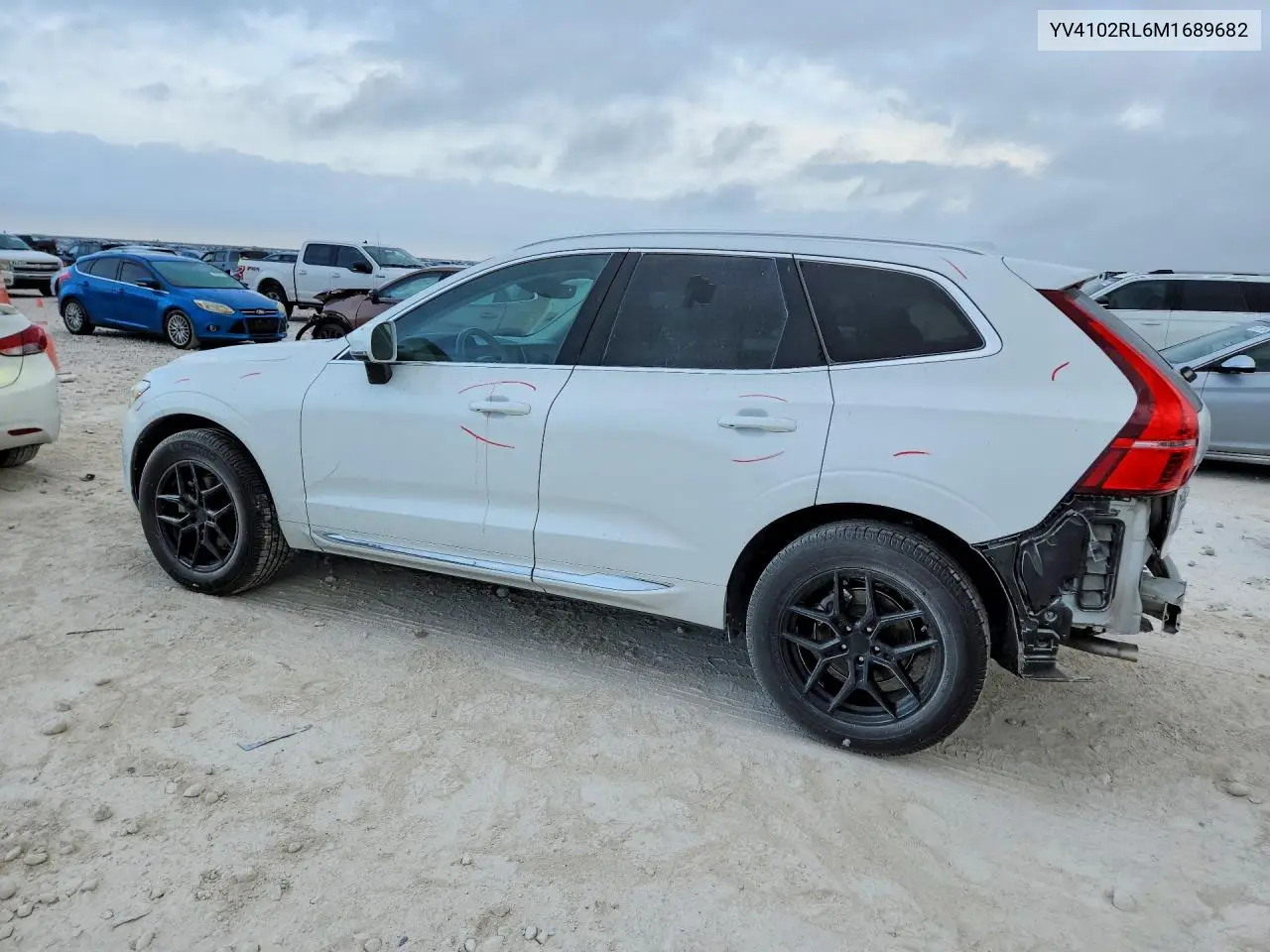 2021 Volvo Xc60 T5 Inscription VIN: YV4102RL6M1689682 Lot: 85992055