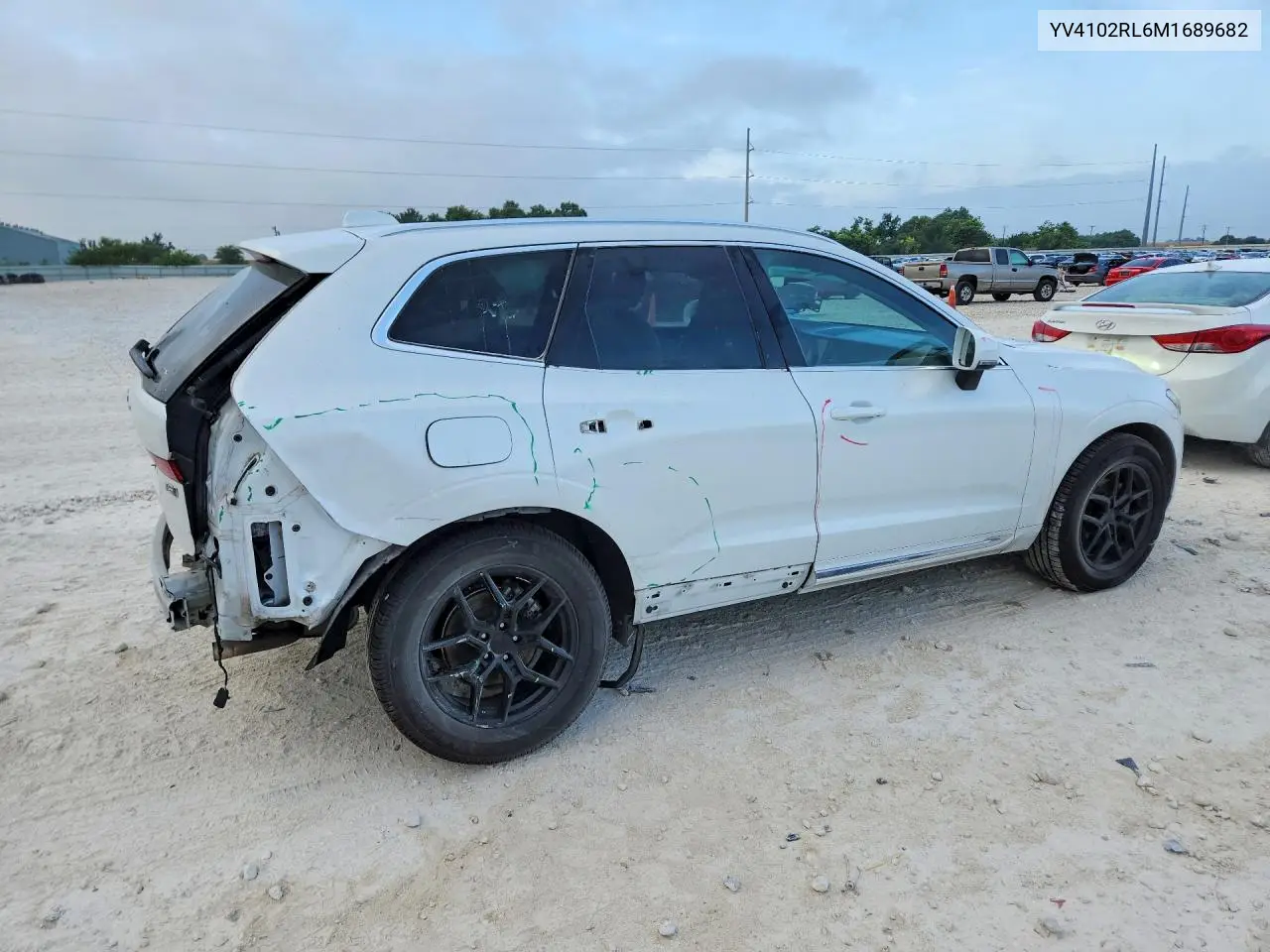 2021 Volvo Xc60 T5 Inscription VIN: YV4102RL6M1689682 Lot: 85992055