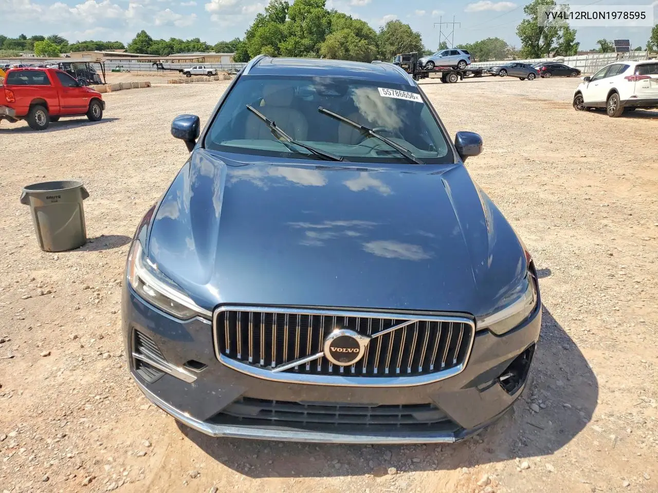 2022 Volvo Xc60 B5 Inscription VIN: YV4L12RL0N1978595 Lot: 55786656