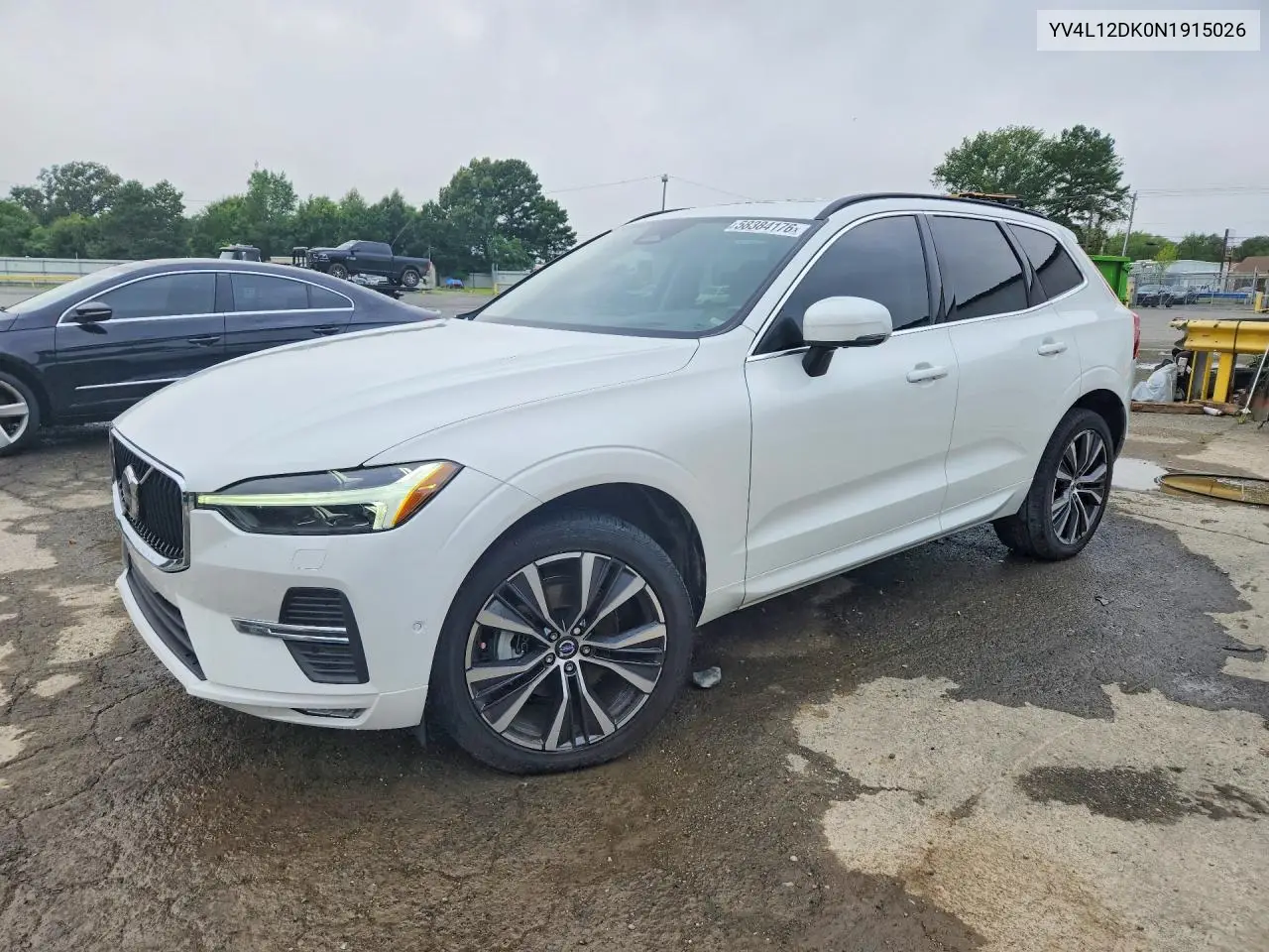 2022 Volvo Xc60 B5 Momentum VIN: YV4L12DK0N1915026 Lot: 58384176