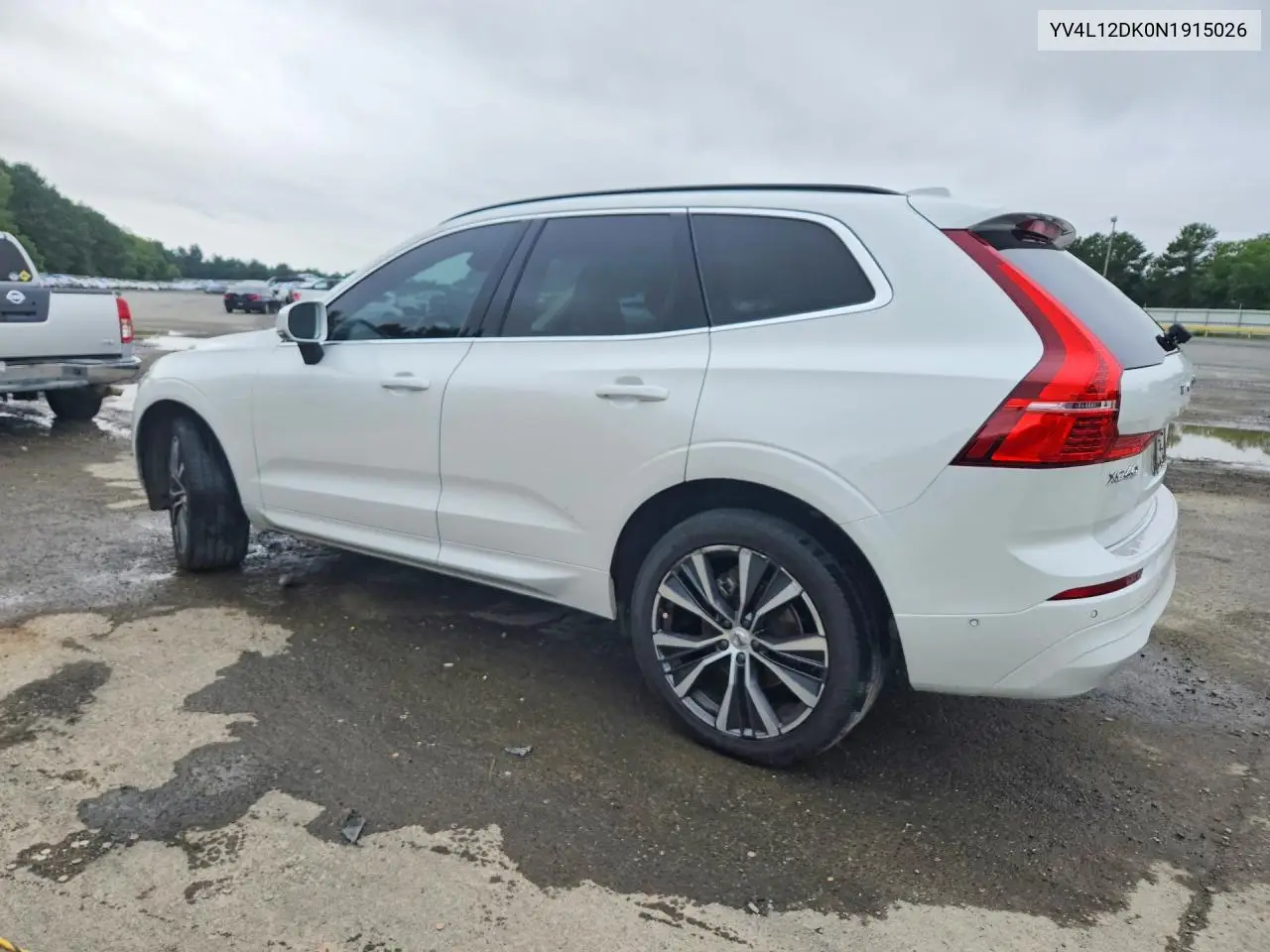 2022 Volvo Xc60 B5 Momentum VIN: YV4L12DK0N1915026 Lot: 58384176