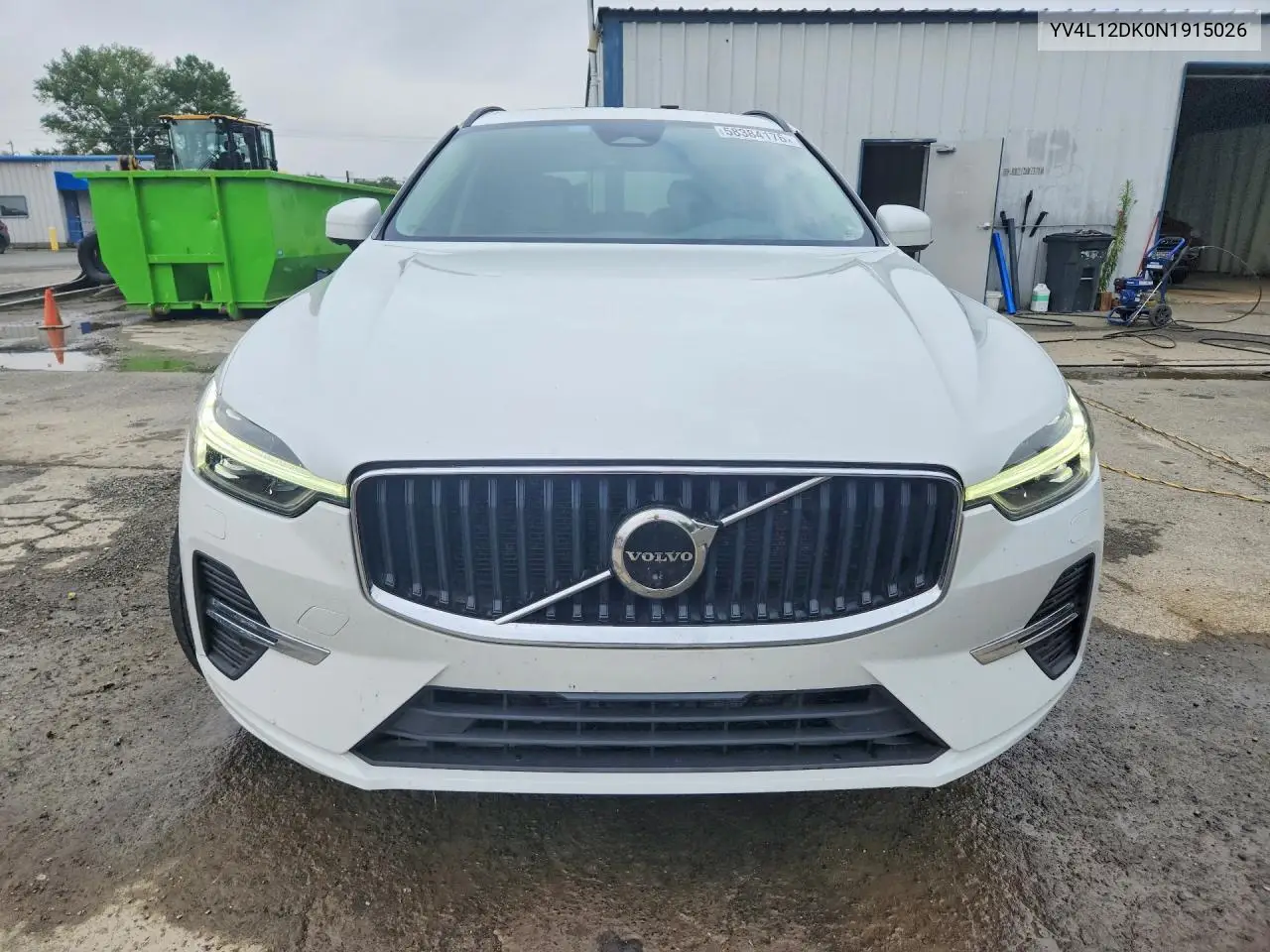 2022 Volvo Xc60 B5 Momentum VIN: YV4L12DK0N1915026 Lot: 58384176
