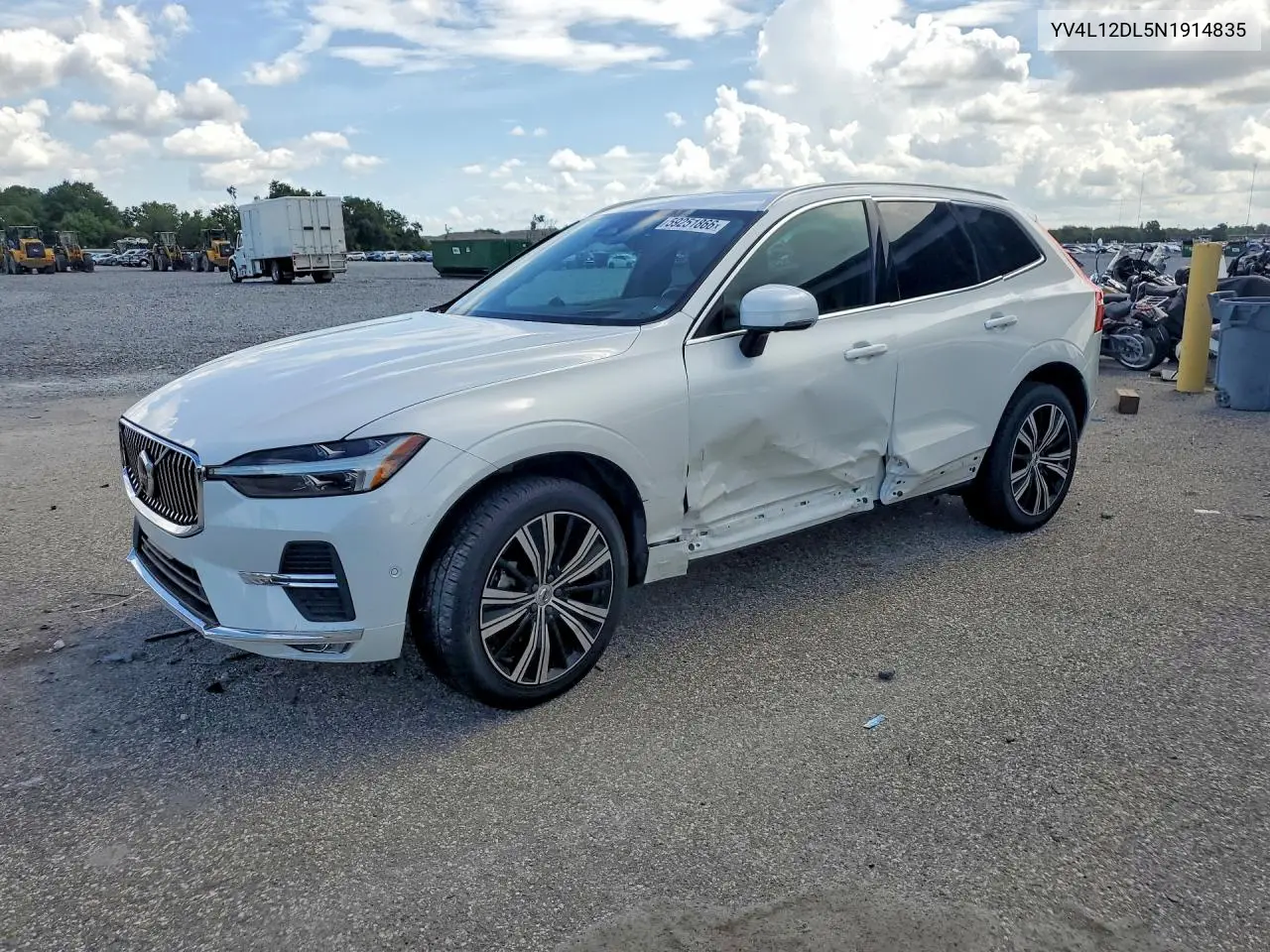 2022 Volvo Xc60 B5 Inscription VIN: YV4L12DL5N1914835 Lot: 59251866