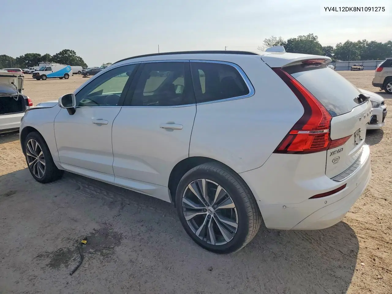 2022 Volvo Xc60 B5 Momentum VIN: YV4L12DK8N1091275 Lot: 59397066