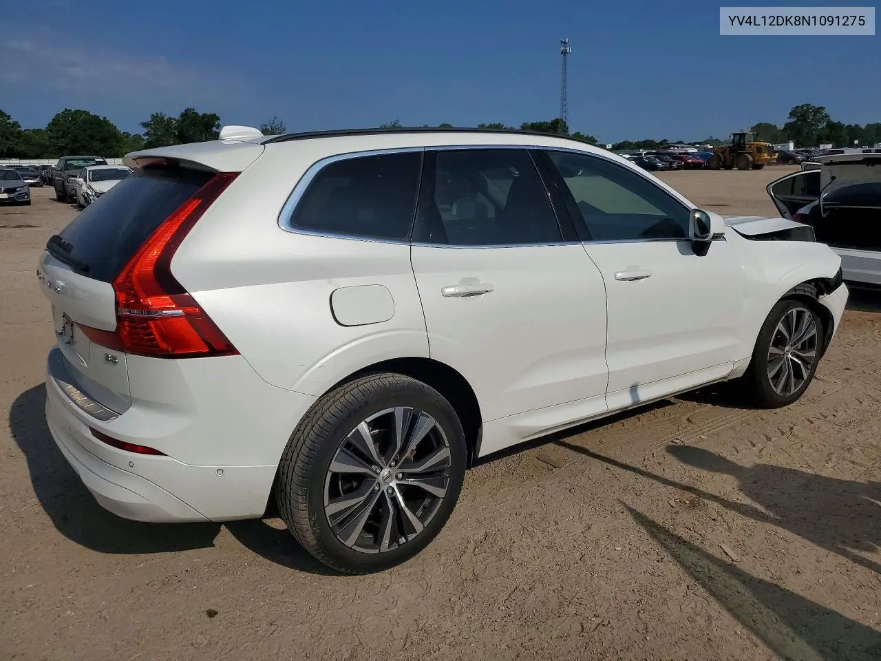 2022 Volvo Xc60 B5 Momentum VIN: YV4L12DK8N1091275 Lot: 59397066
