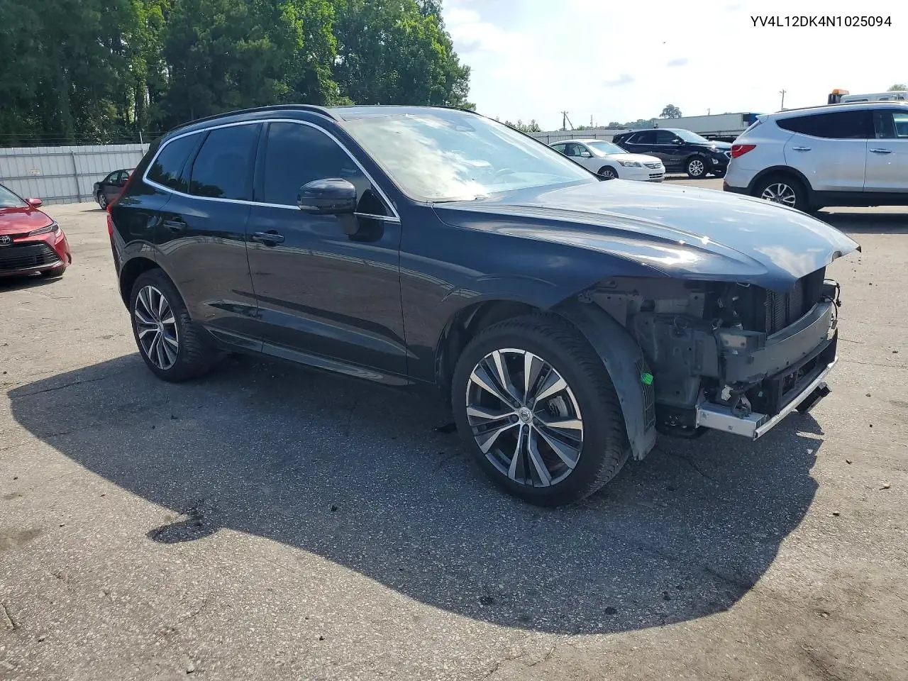 2022 Volvo Xc60 B5 Momentum VIN: YV4L12DK4N1025094 Lot: 59663746