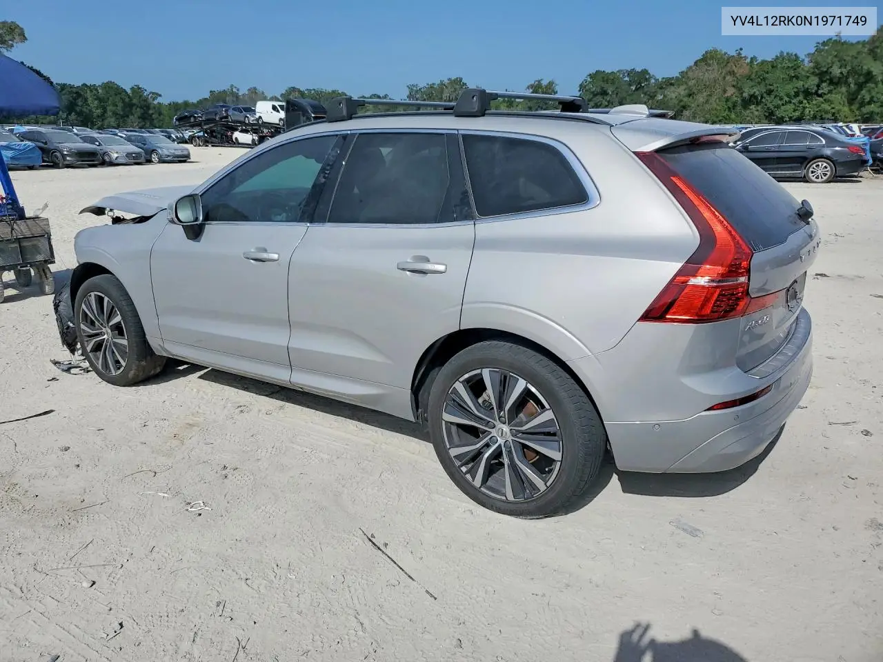 2022 Volvo Xc60 B5 Momentum VIN: YV4L12RK0N1971749 Lot: 60571456