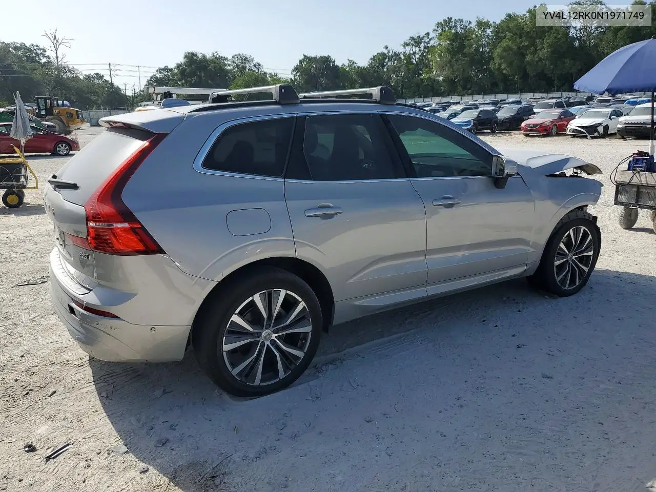 2022 Volvo Xc60 B5 Momentum VIN: YV4L12RK0N1971749 Lot: 60571456