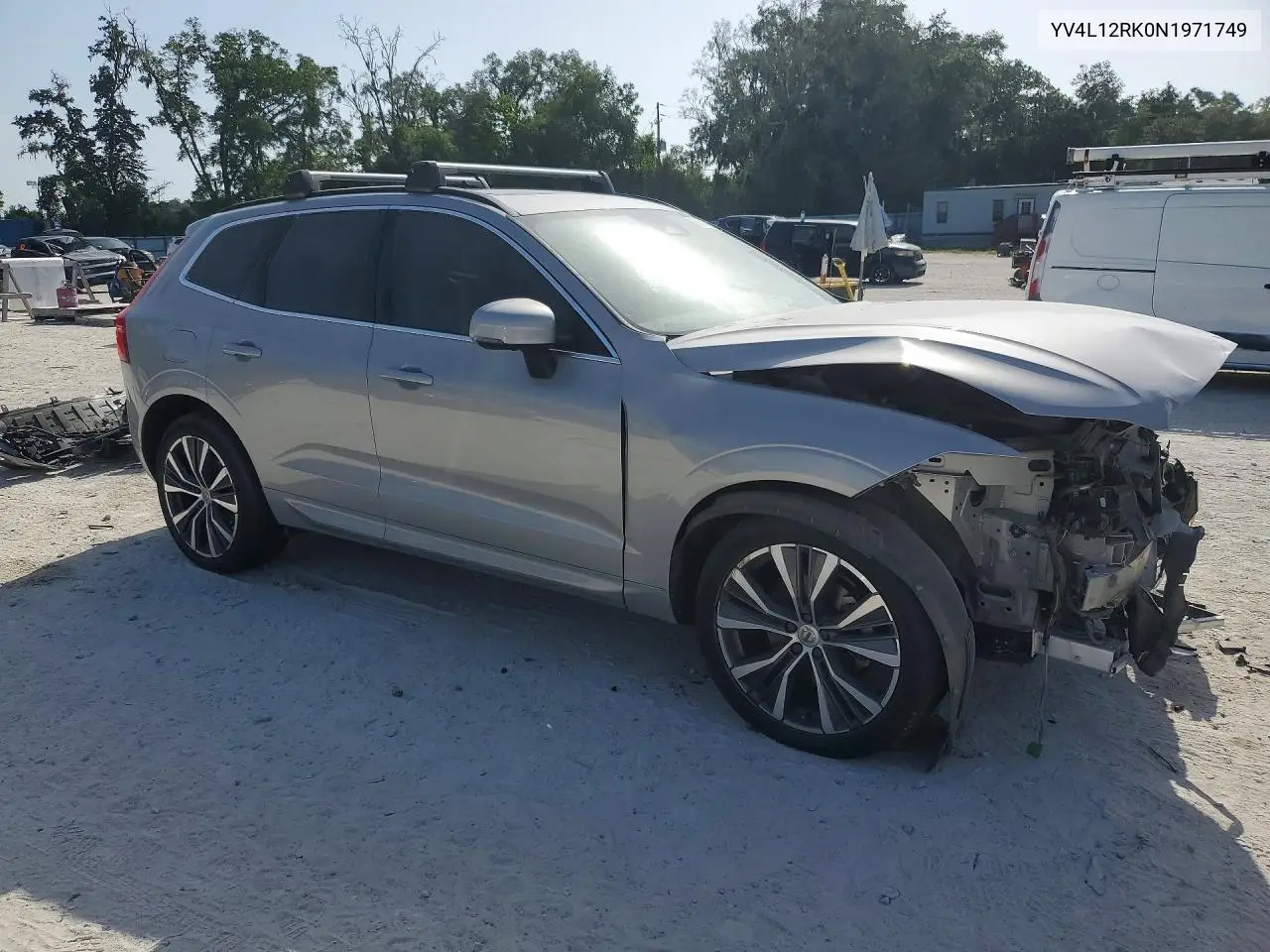 2022 Volvo Xc60 B5 Momentum VIN: YV4L12RK0N1971749 Lot: 60571456