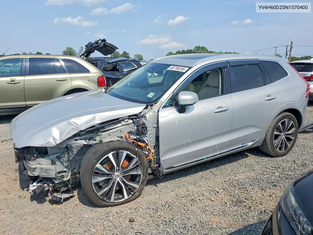 2022 Volvo Xc60 T8 Recharge Inscription Express VIN: YV4H60DZ0N1070400 Lot: 60799256