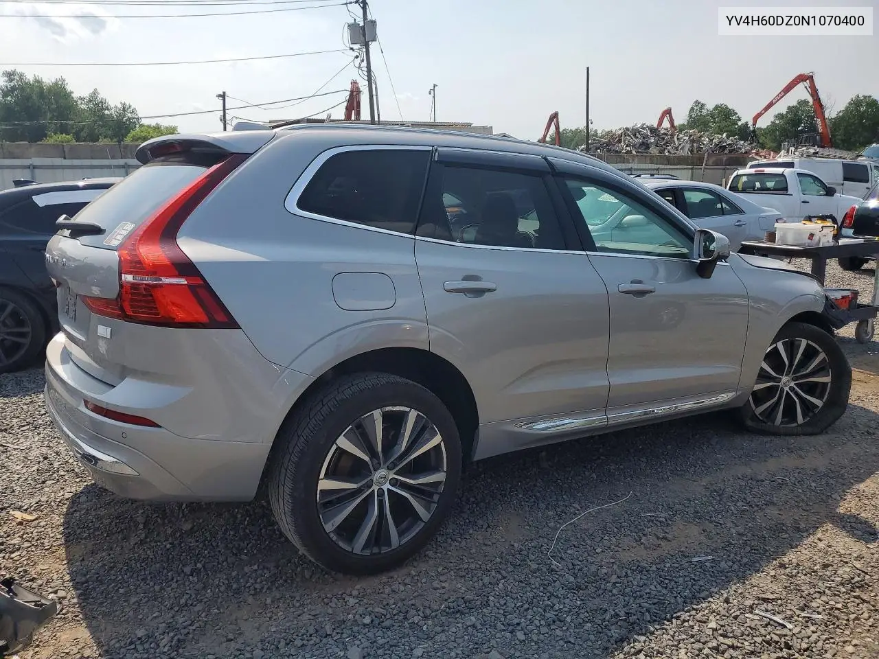 2022 Volvo Xc60 T8 Recharge Inscription Express VIN: YV4H60DZ0N1070400 Lot: 60799256