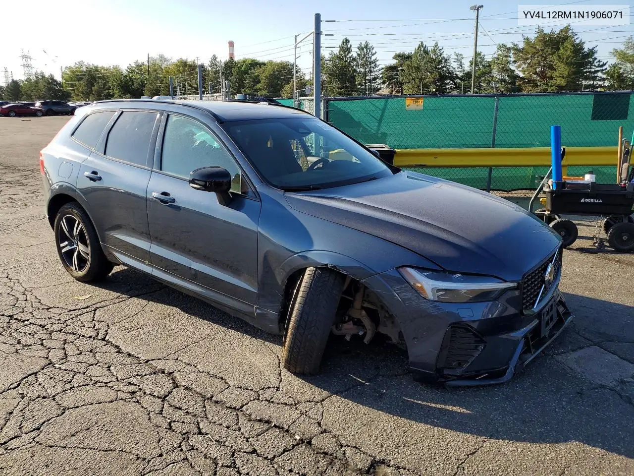 2022 Volvo Xc60 B5 R-Design VIN: YV4L12RM1N1906071 Lot: 61673896