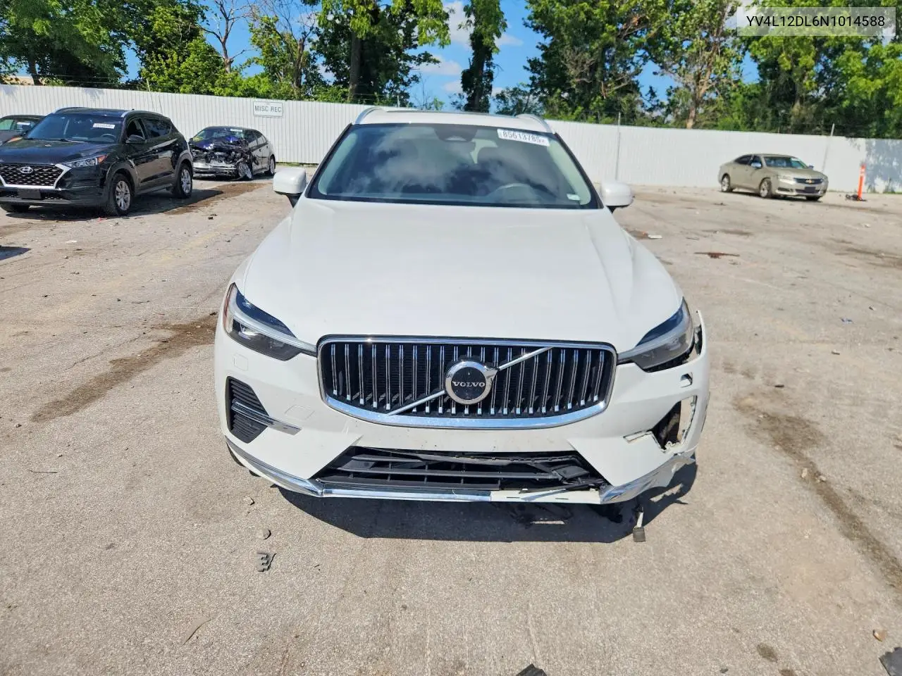 2022 Volvo Xc60 B5 Inscription VIN: YV4L12DL6N1014588 Lot: 85613785