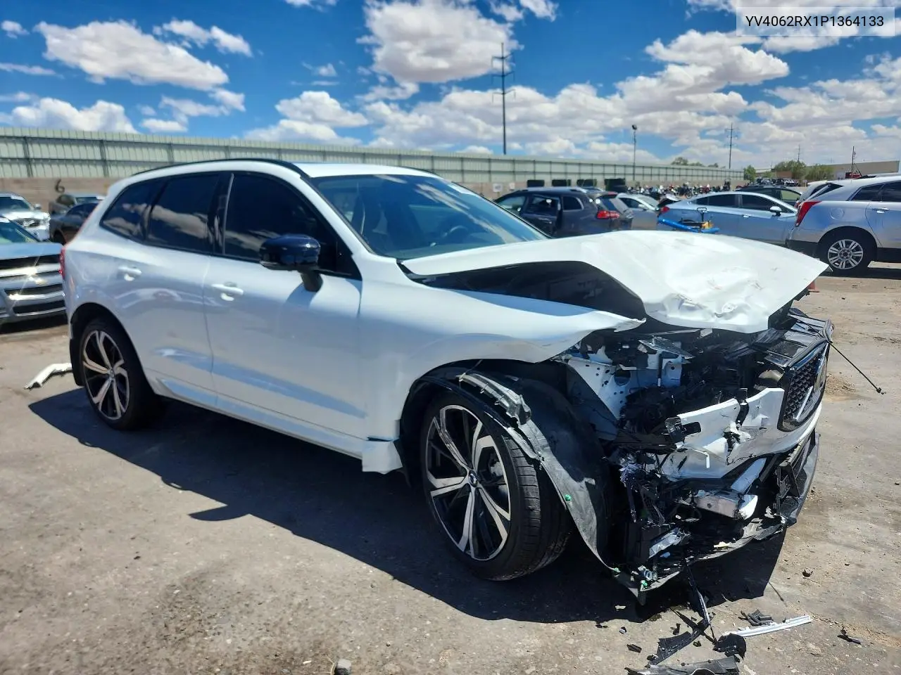 2023 Volvo Xc60 Ultimate VIN: YV4062RX1P1364133 Lot: 58844996