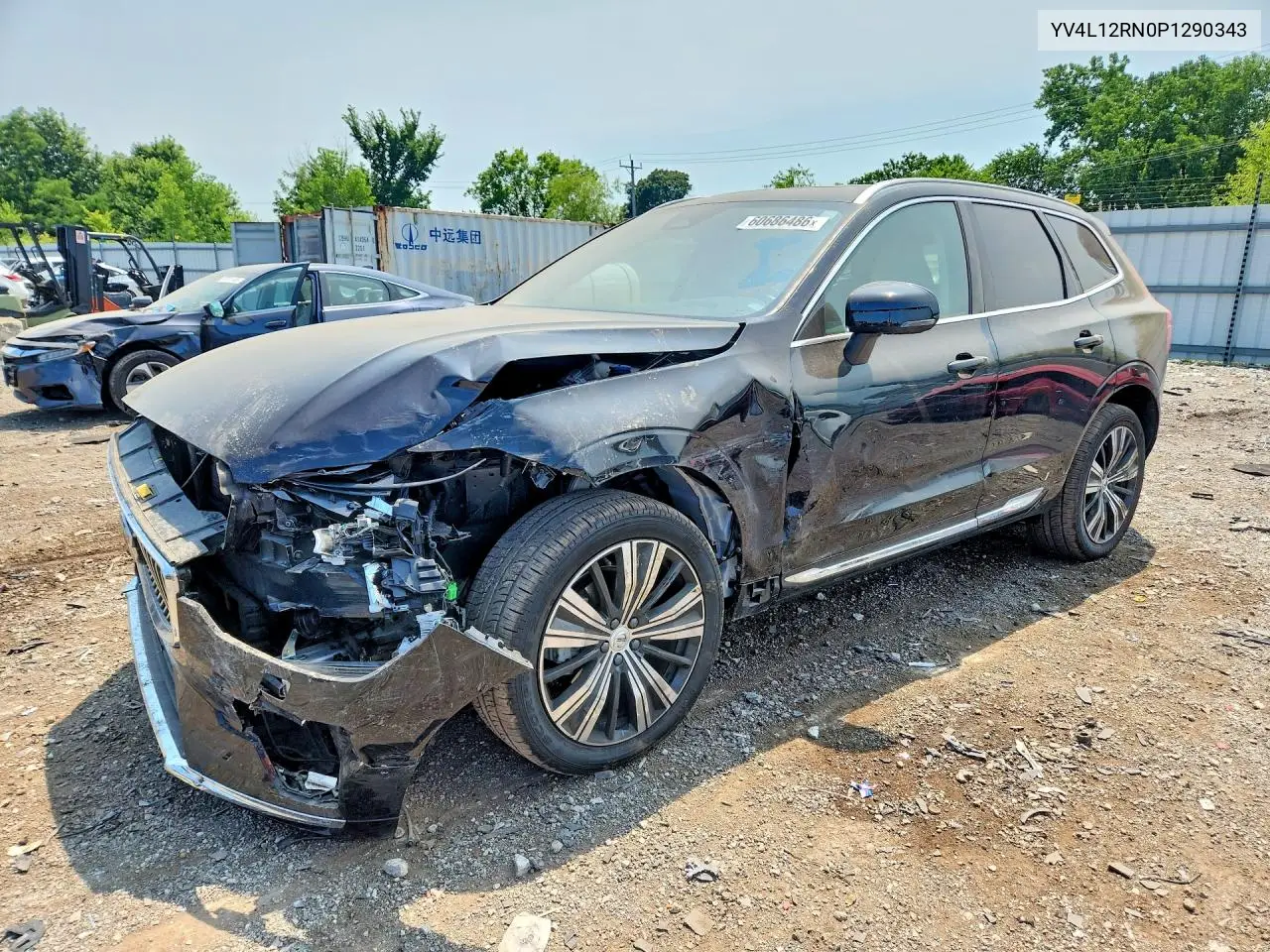 2023 Volvo Xc60 Plus VIN: YV4L12RN0P1290343 Lot: 60686486