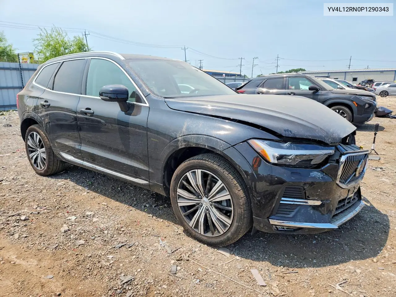 2023 Volvo Xc60 Plus VIN: YV4L12RN0P1290343 Lot: 60686486