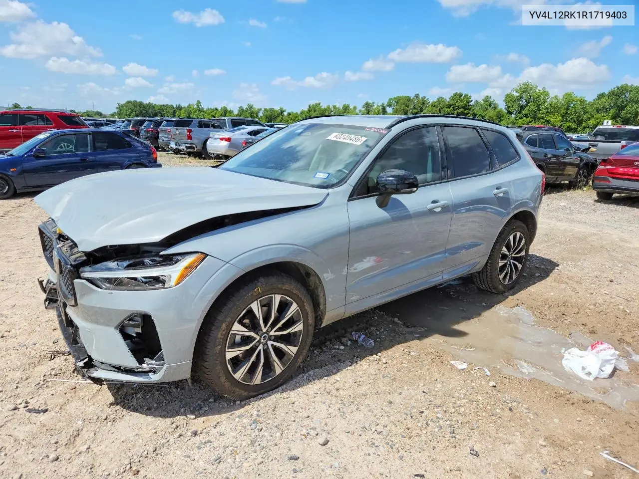 2024 Volvo Xc60 Core VIN: YV4L12RK1R1719403 Lot: 60249486