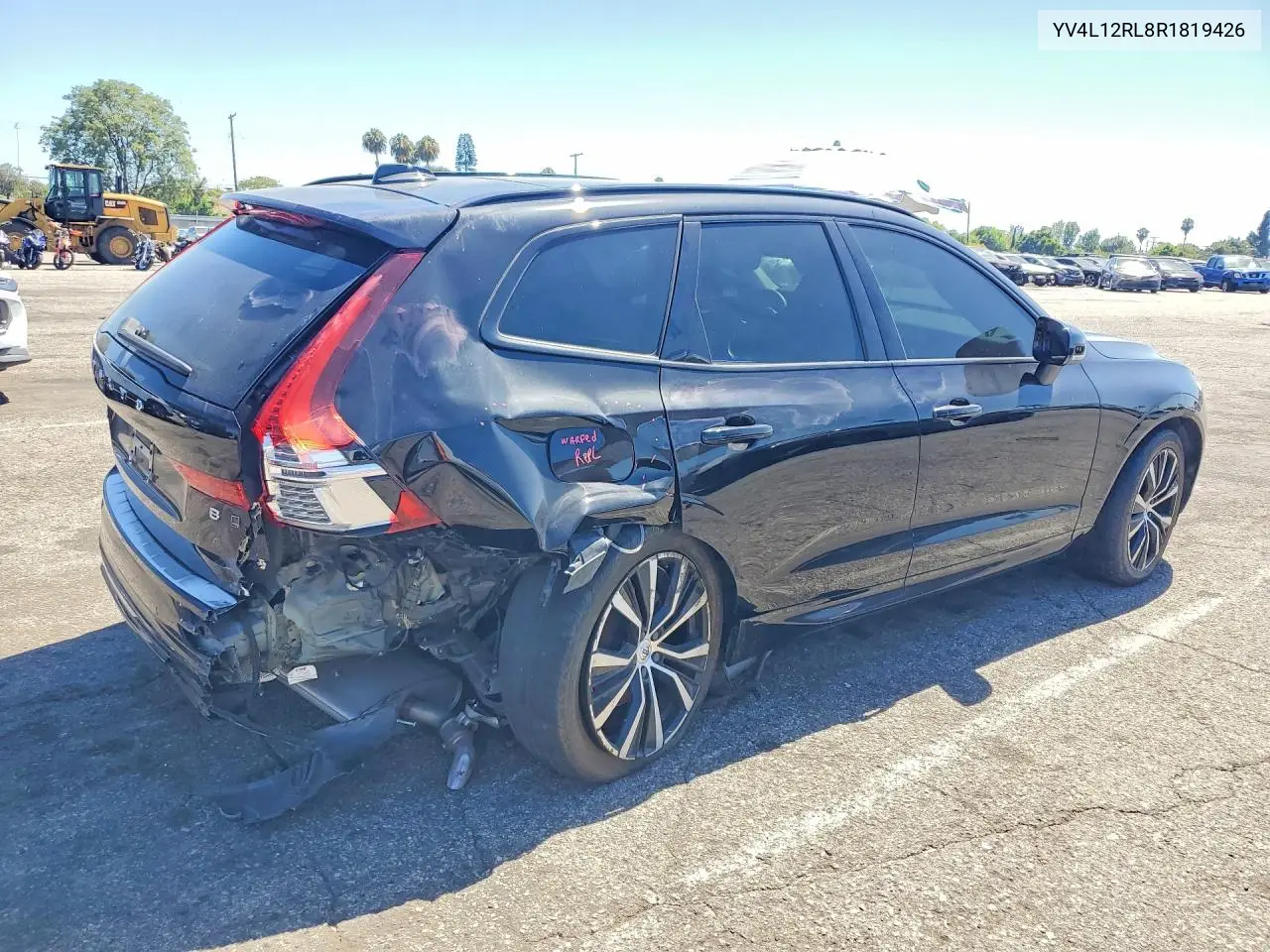 2024 Volvo Xc60 Plus VIN: YV4L12RL8R1819426 Lot: 60578916