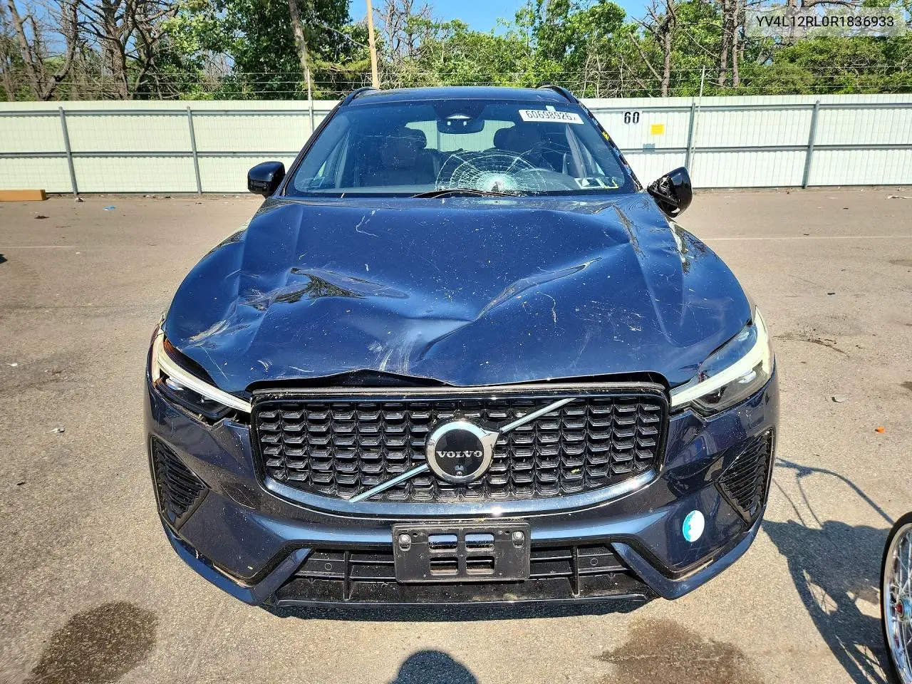 2024 Volvo Xc60 Plus VIN: YV4L12RL0R1836933 Lot: 60698926