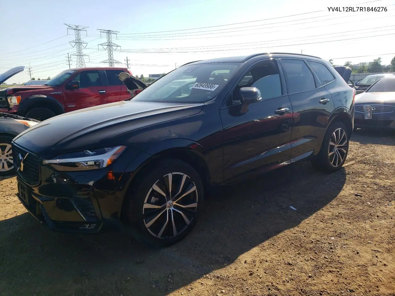 2024 Volvo Xc60 Plus VIN: YV4L12RL7R1846276 Lot: 60949986