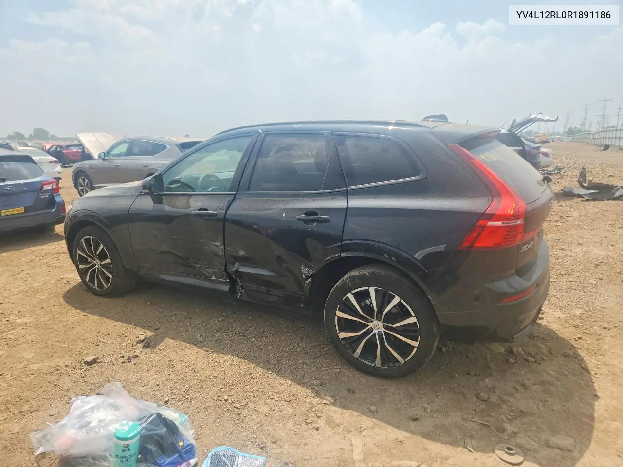 2024 Volvo Xc60 Plus VIN: YV4L12RL0R1891186 Lot: 61736256