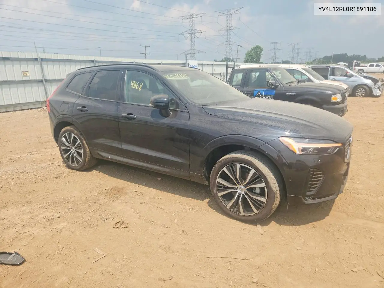 2024 Volvo Xc60 Plus VIN: YV4L12RL0R1891186 Lot: 61736256