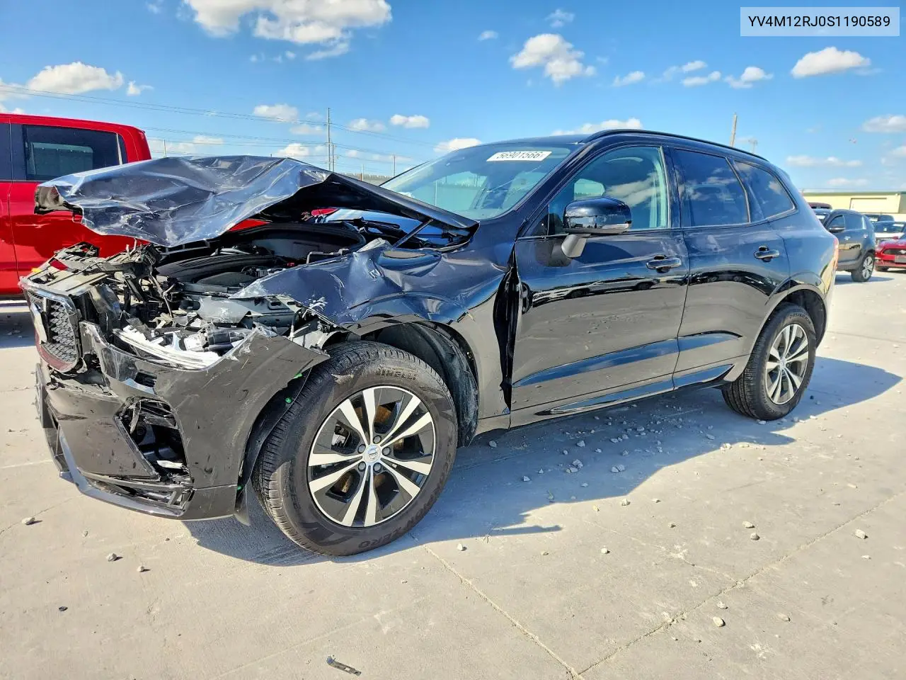 2025 Volvo Xc60 Core VIN: YV4M12RJ0S1190589 Lot: 56901566
