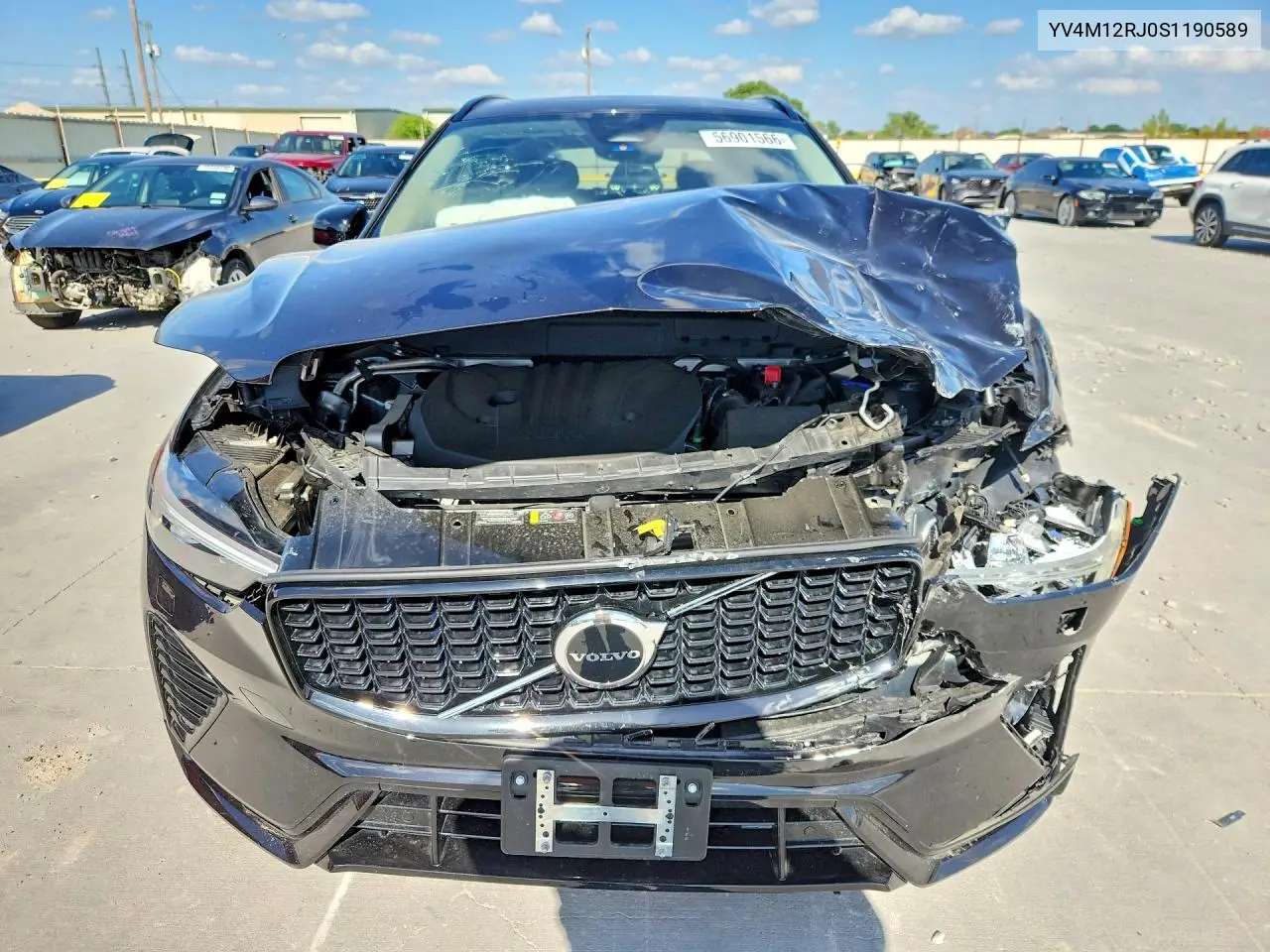 2025 Volvo Xc60 Core VIN: YV4M12RJ0S1190589 Lot: 56901566