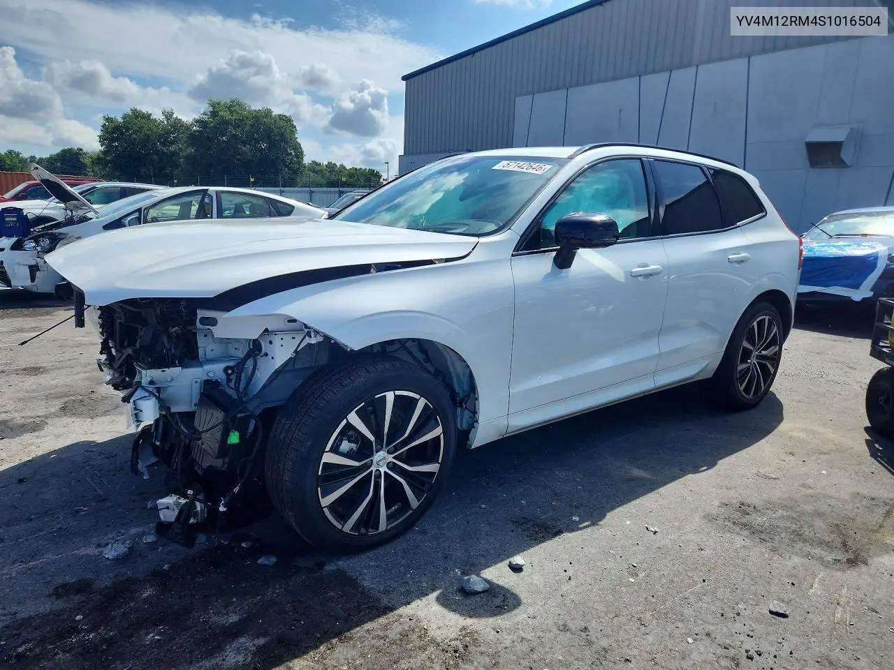 2025 Volvo Xc60 Ultra VIN: YV4M12RM4S1016504 Lot: 57142646