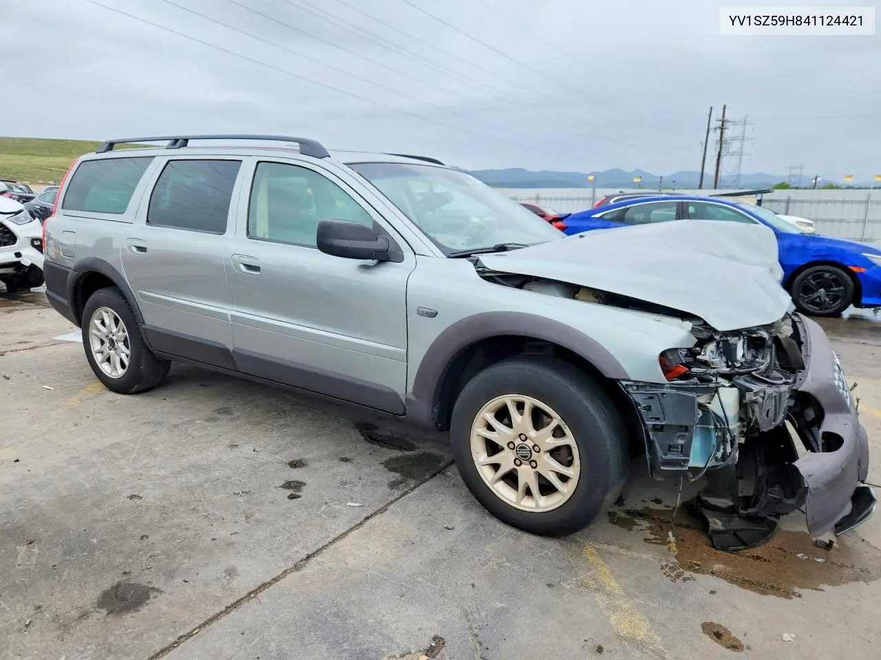 2004 Volvo Xc70 VIN: YV1SZ59H841124421 Lot: 55194156