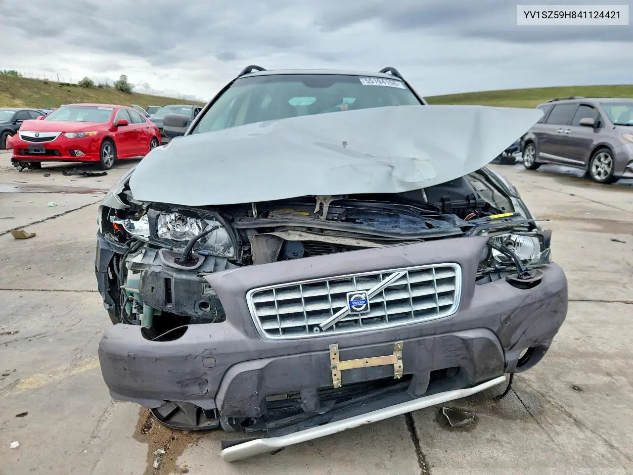 2004 Volvo Xc70 VIN: YV1SZ59H841124421 Lot: 55194156